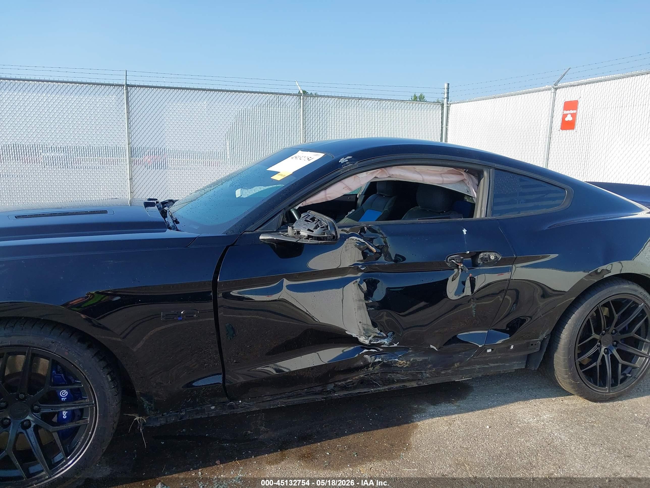 2015 Ford Mustang Gt Black vin: 1FA6P8CF2F5351305