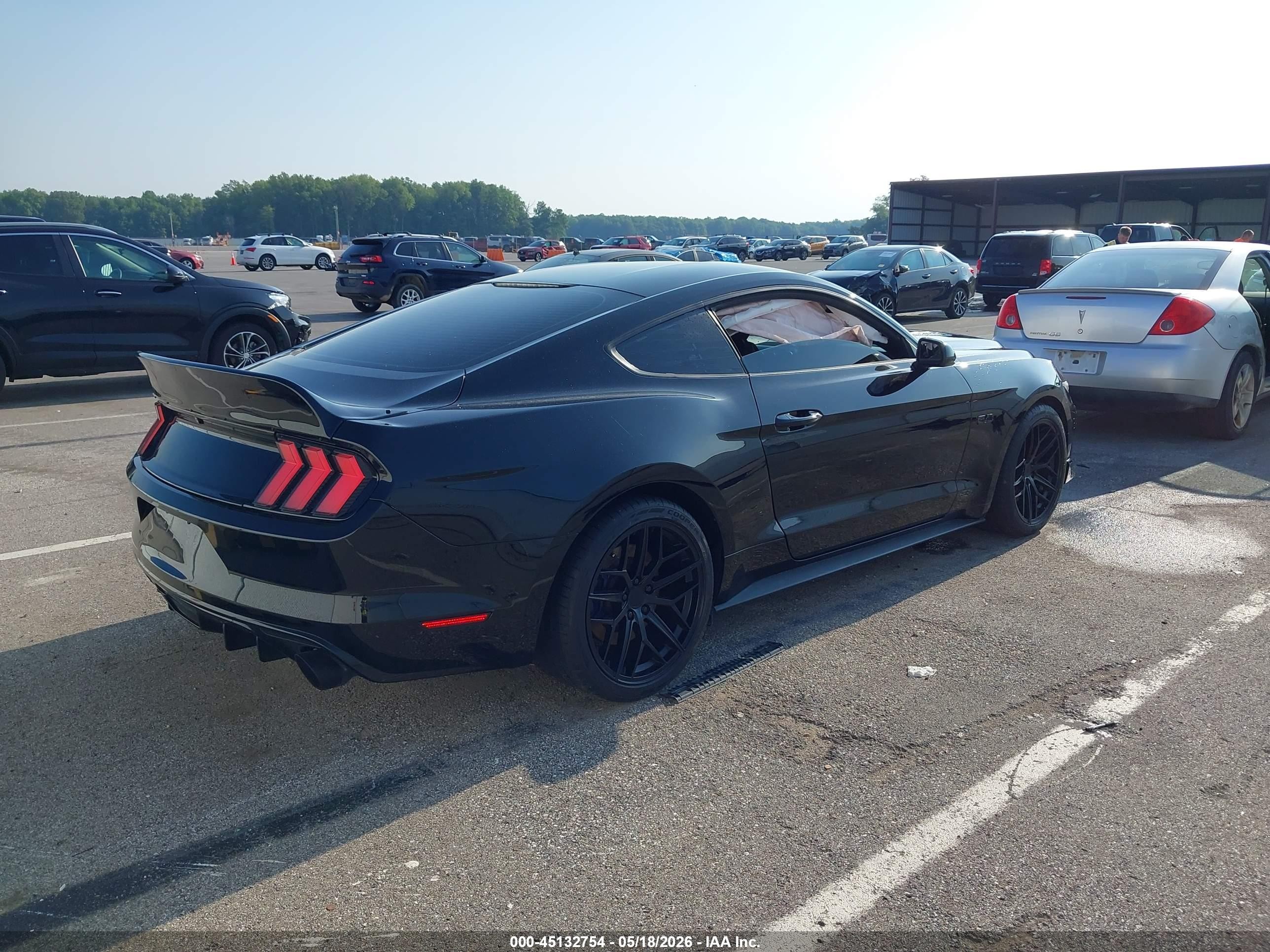 2015 Ford Mustang Gt Black vin: 1FA6P8CF2F5351305