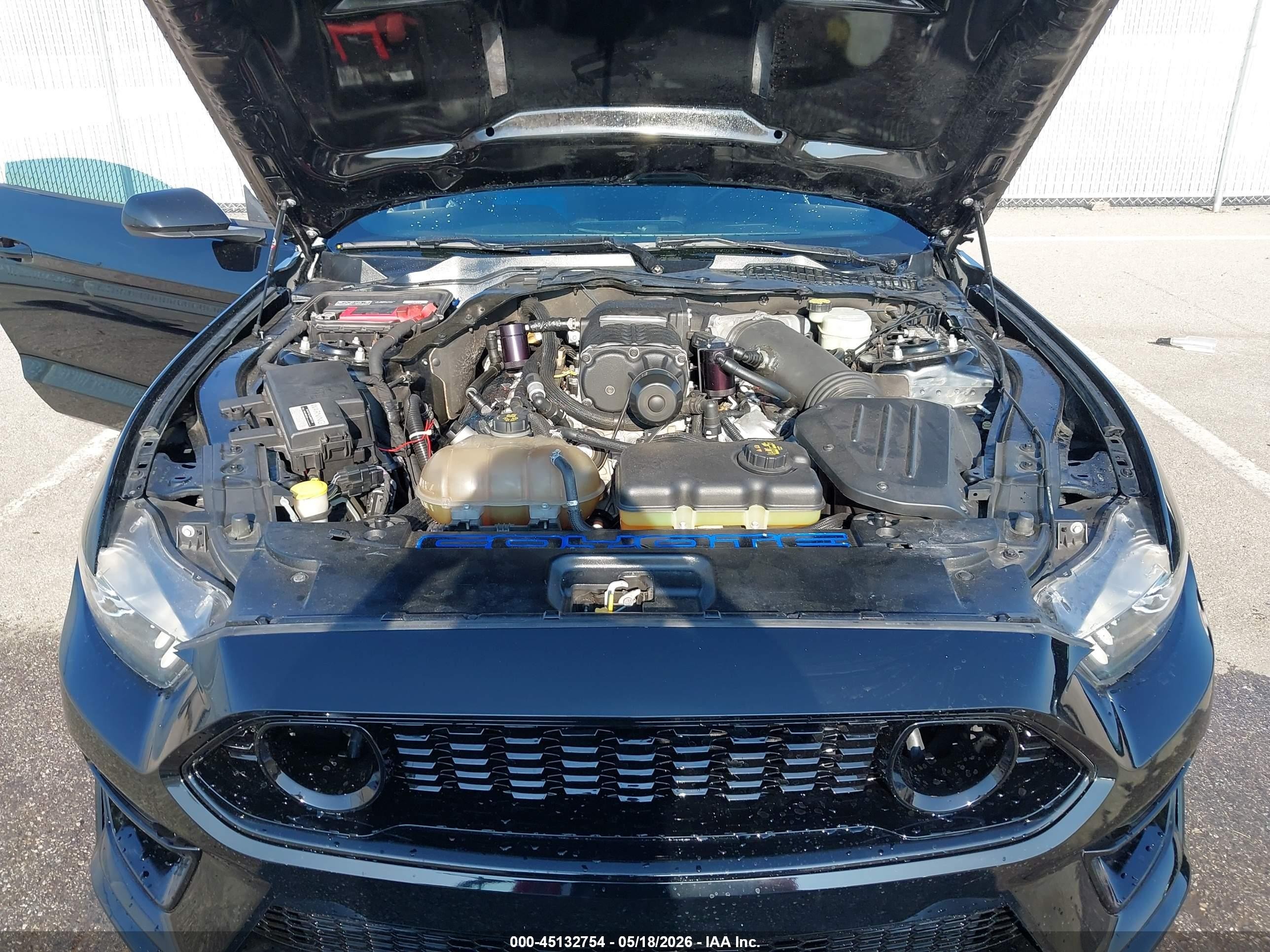 2015 Ford Mustang Gt Black vin: 1FA6P8CF2F5351305