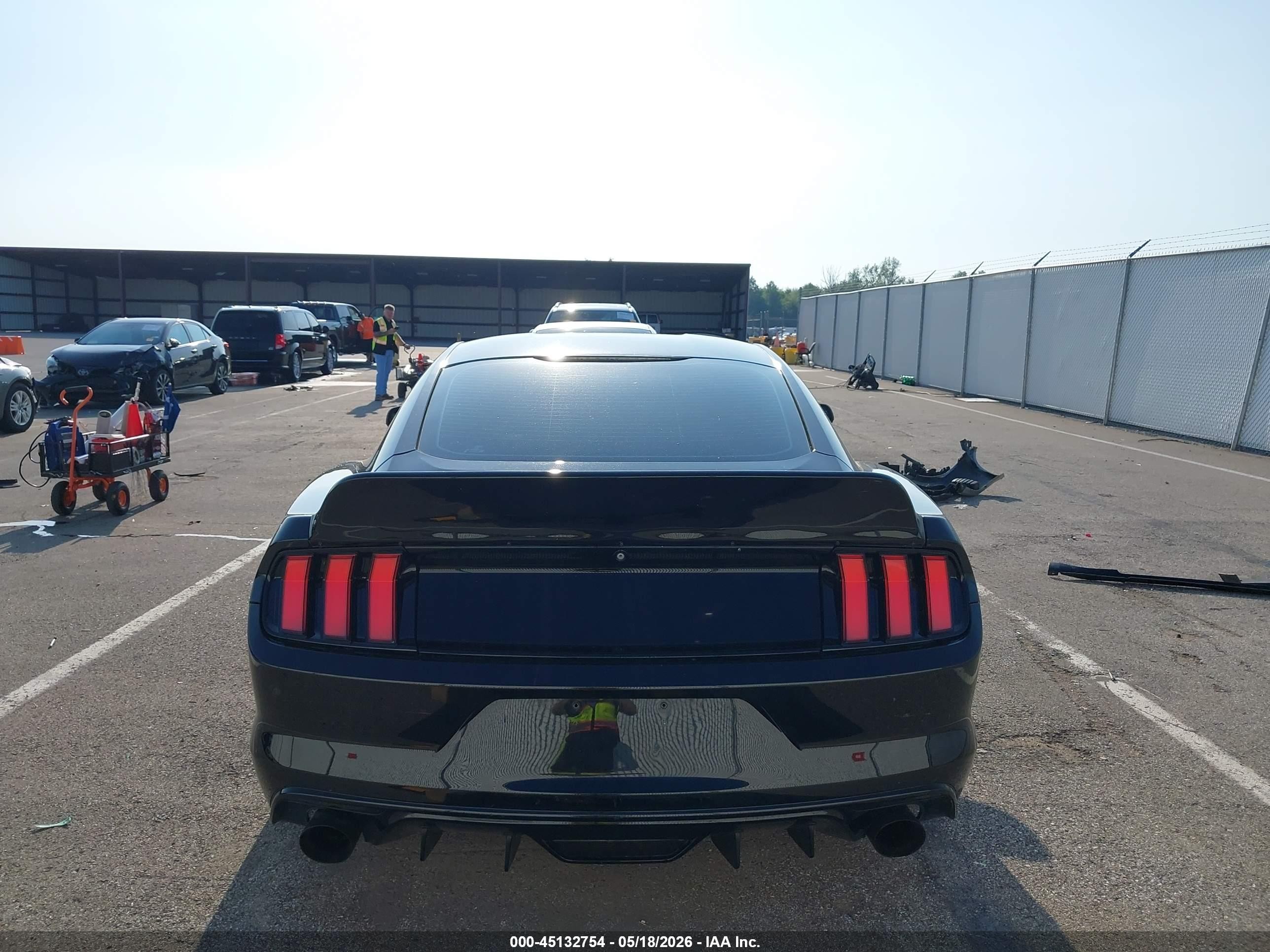 2015 Ford Mustang Gt Black vin: 1FA6P8CF2F5351305