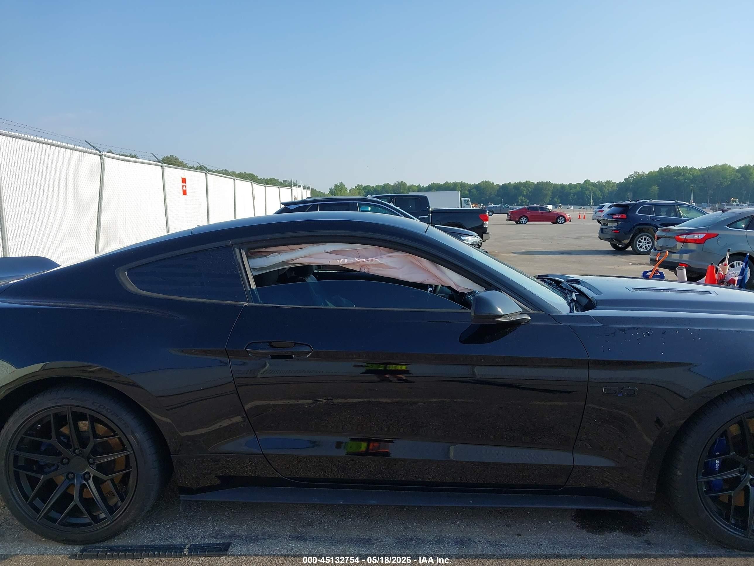 2015 Ford Mustang Gt Black vin: 1FA6P8CF2F5351305