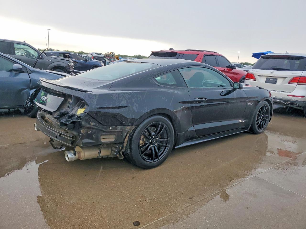 2015 Ford Mustang Gt Black vin: 1FA6P8CF2F5355337
