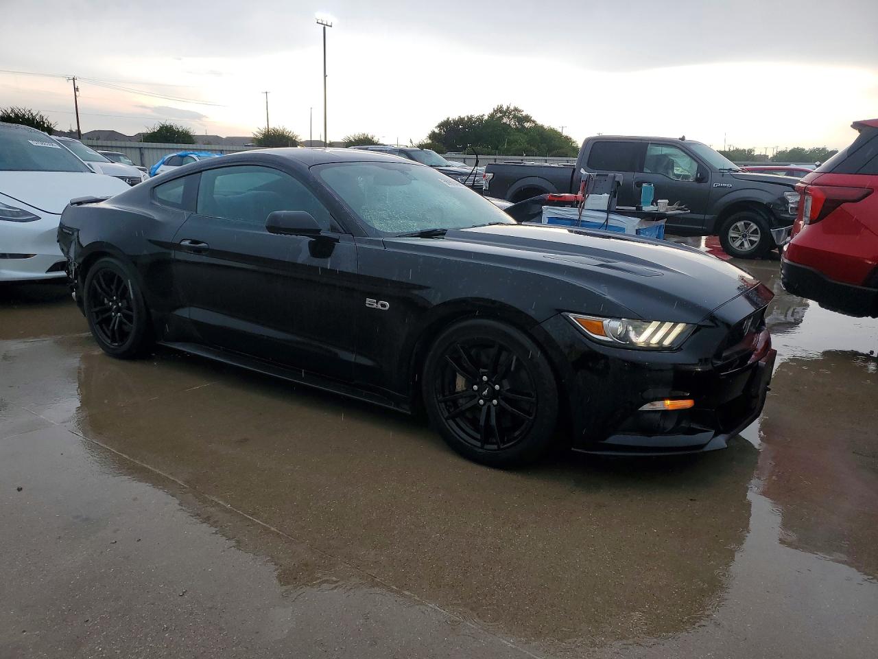 2015 Ford Mustang Gt Black vin: 1FA6P8CF2F5355337