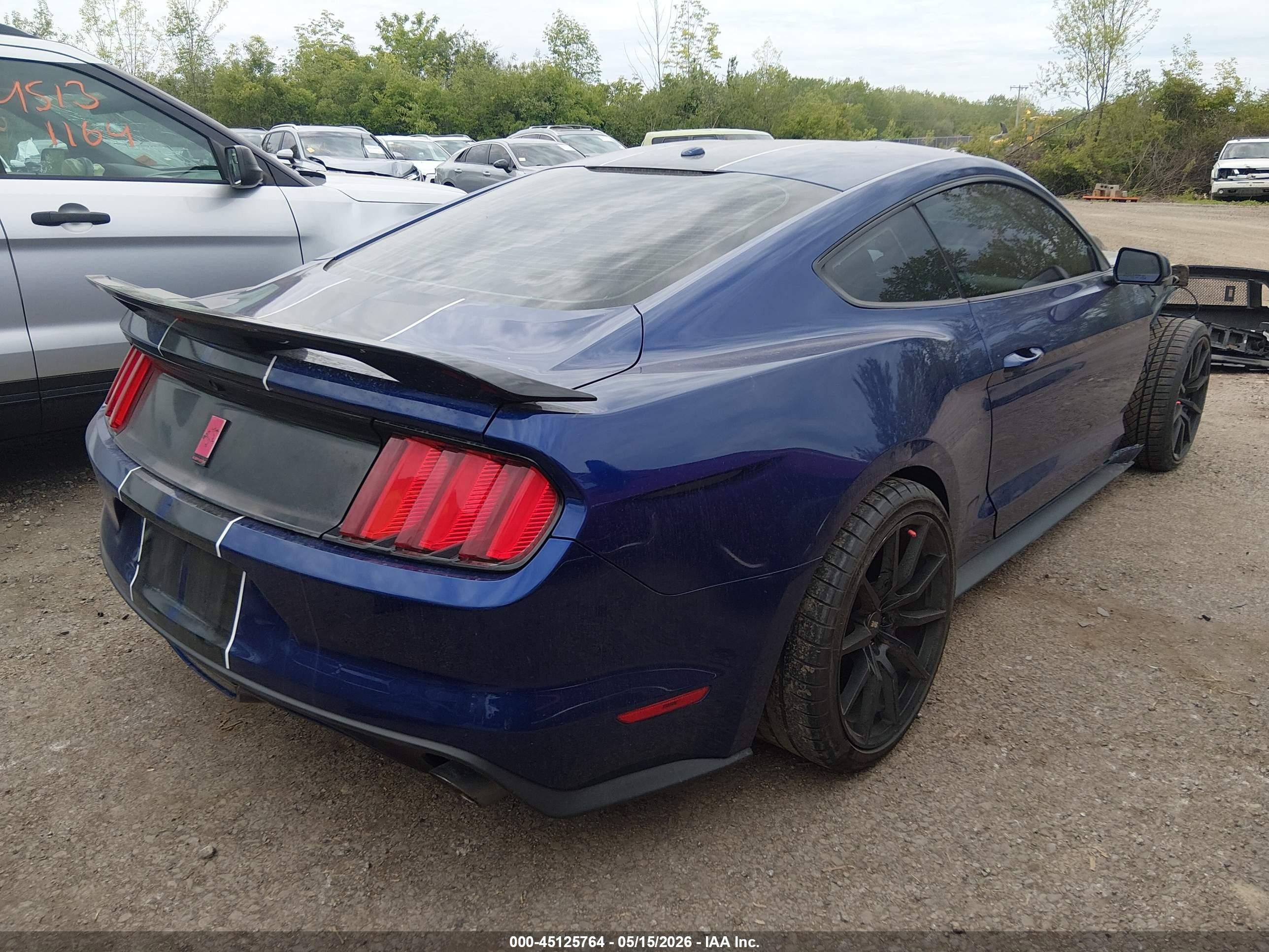 2015 Ford Mustang Gt Premium Blue vin: 1FA6P8CF2F5369965