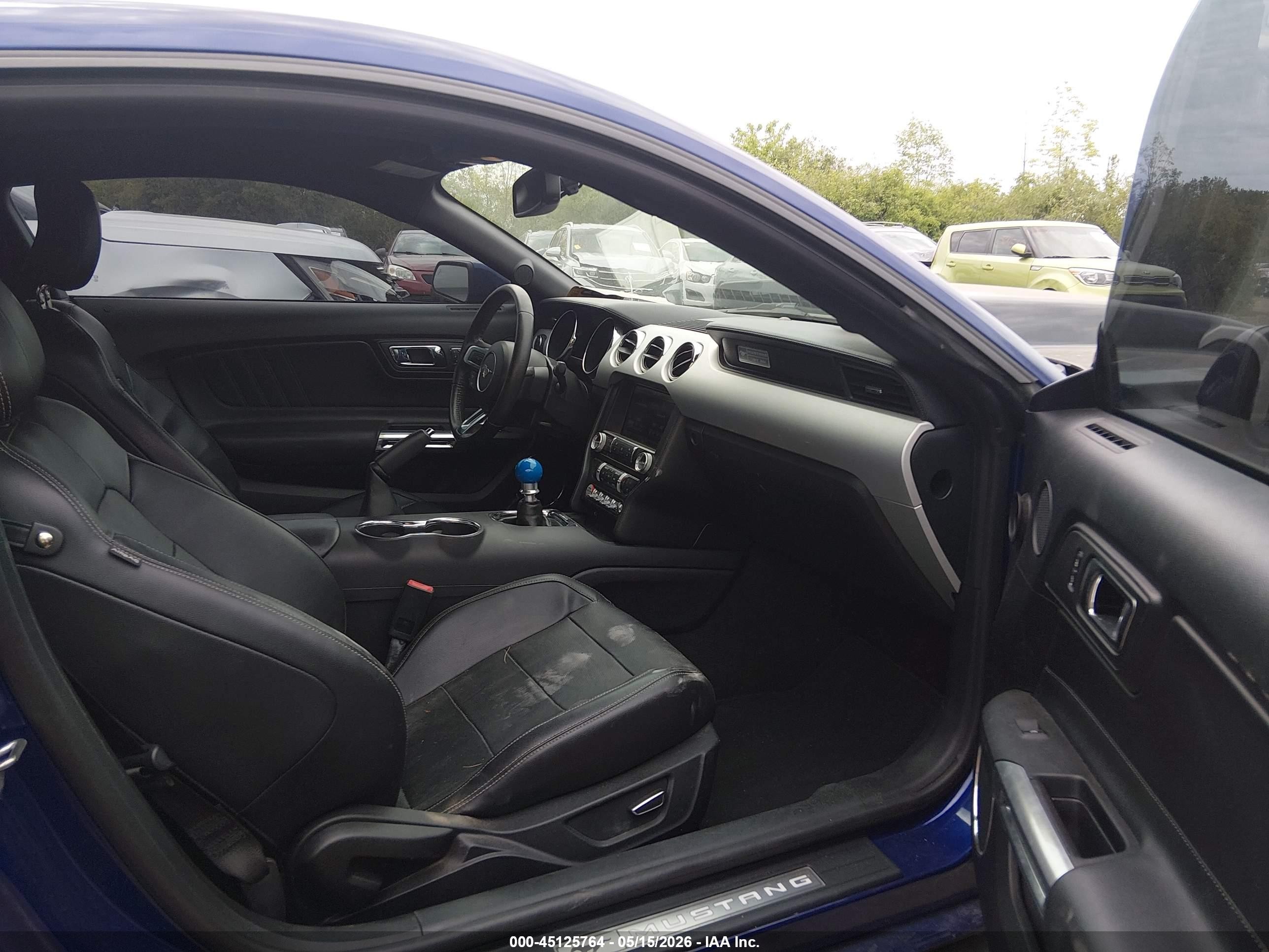 2015 Ford Mustang Gt Premium Blue vin: 1FA6P8CF2F5369965