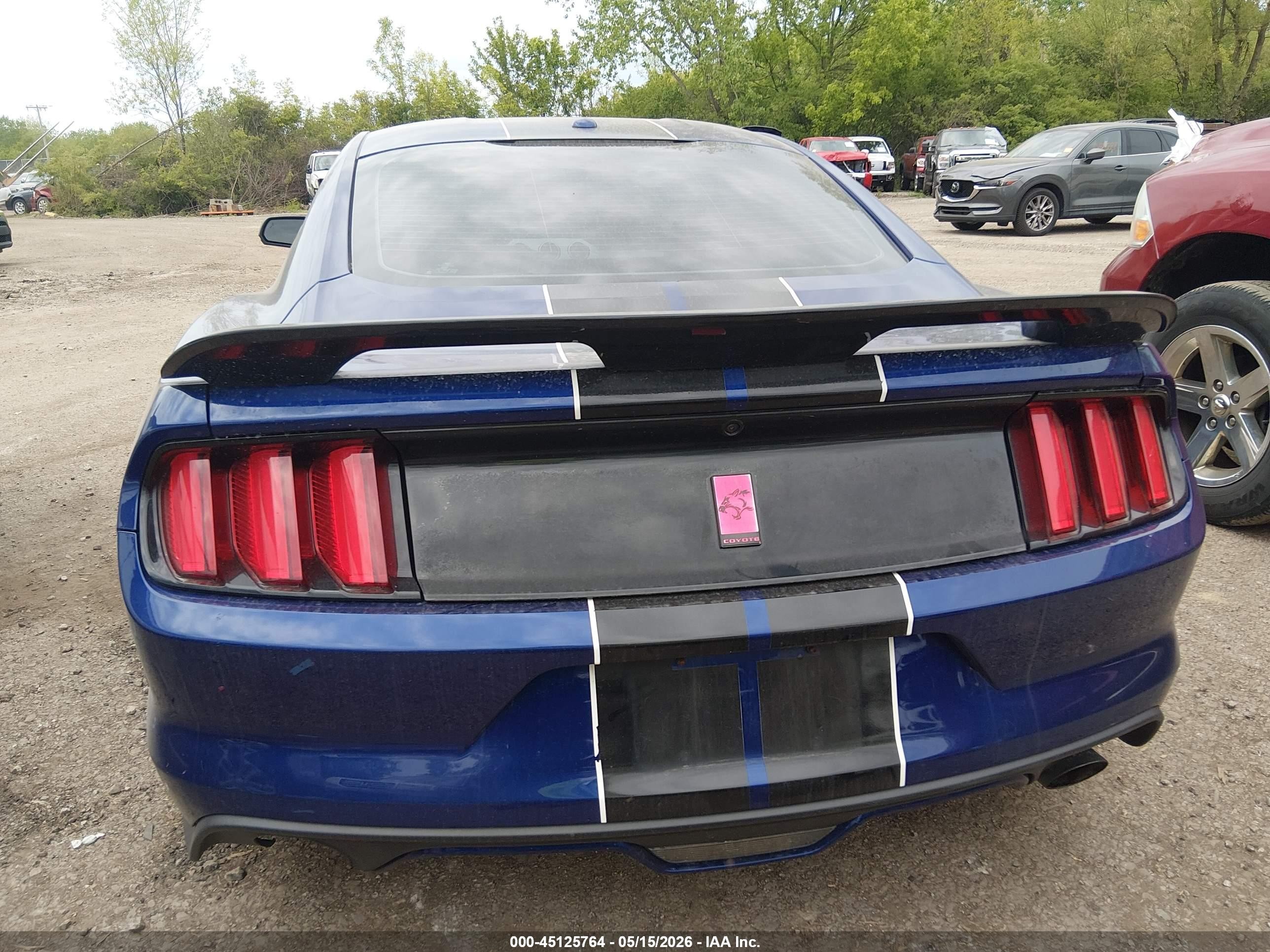 2015 Ford Mustang Gt Premium Blue vin: 1FA6P8CF2F5369965