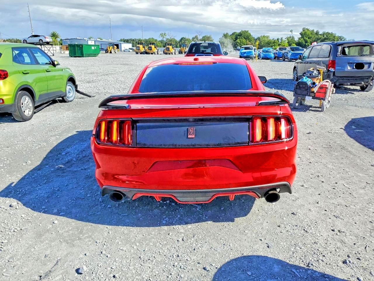 2015 Ford Mustang Gt Red vin: 1FA6P8CF2F5373790