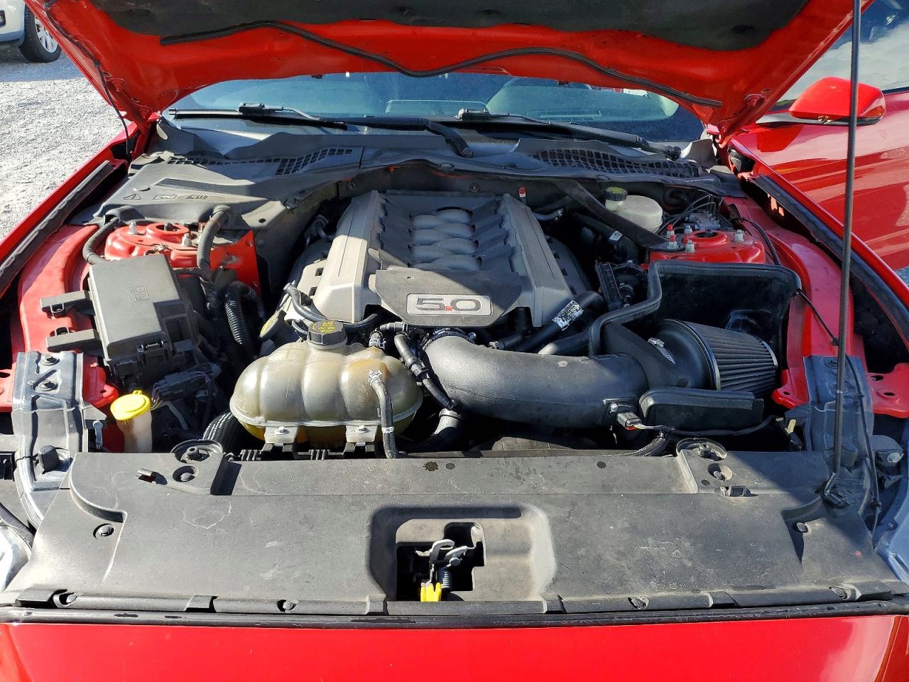 2015 Ford Mustang Gt Red vin: 1FA6P8CF2F5373790