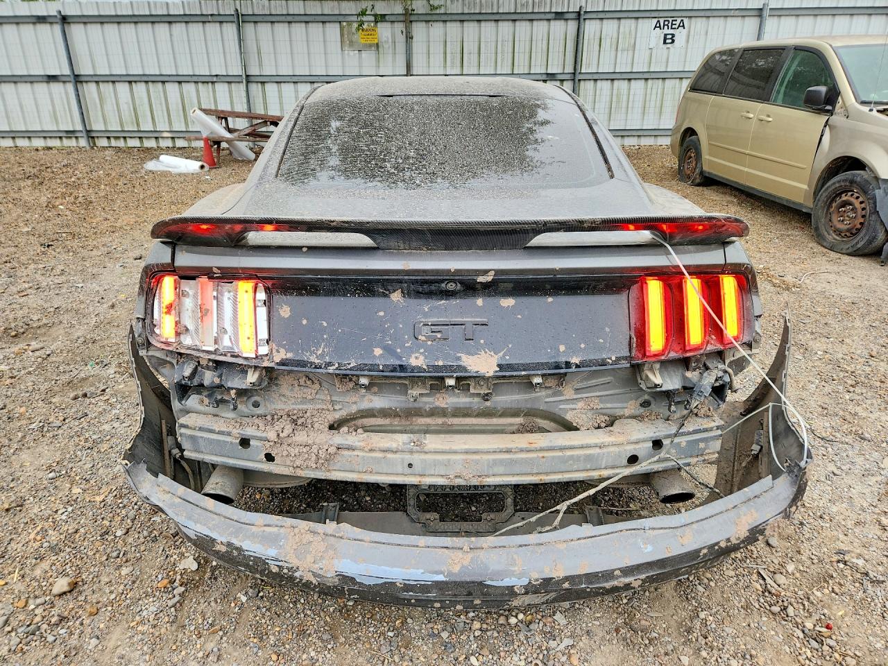 2015 Ford Mustang Gt Gray vin: 1FA6P8CF2F5424950