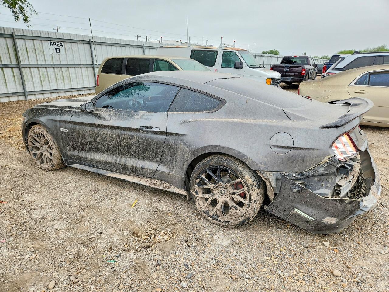 2015 Ford Mustang Gt Gray vin: 1FA6P8CF2F5424950