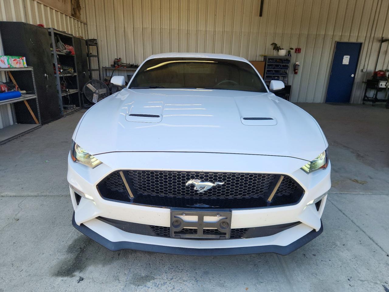2020 Ford Mustang Gt White vin: 1FA6P8CF2L5123753