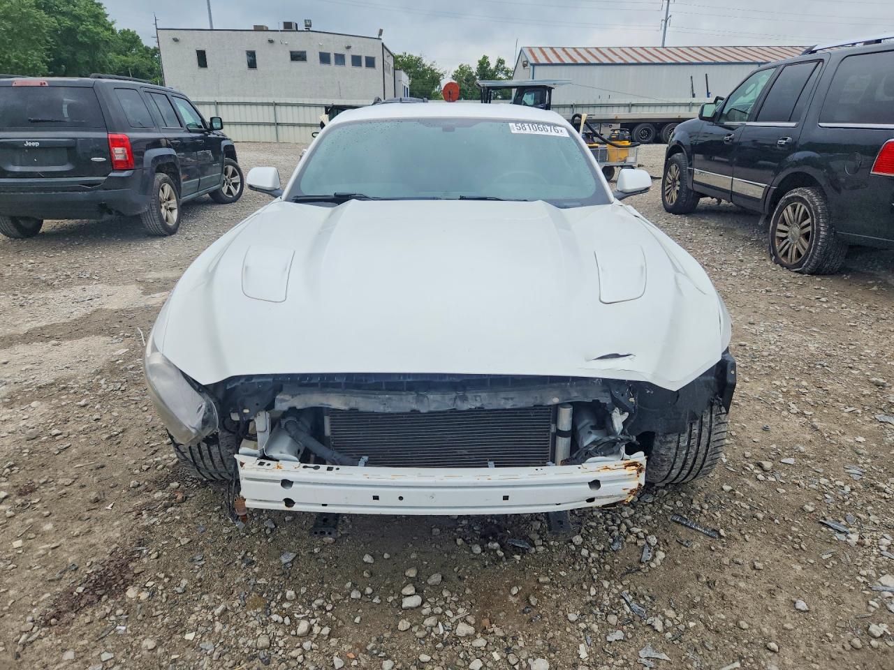2015 Ford Mustang White vin: 1FA6P8CF3F5362328