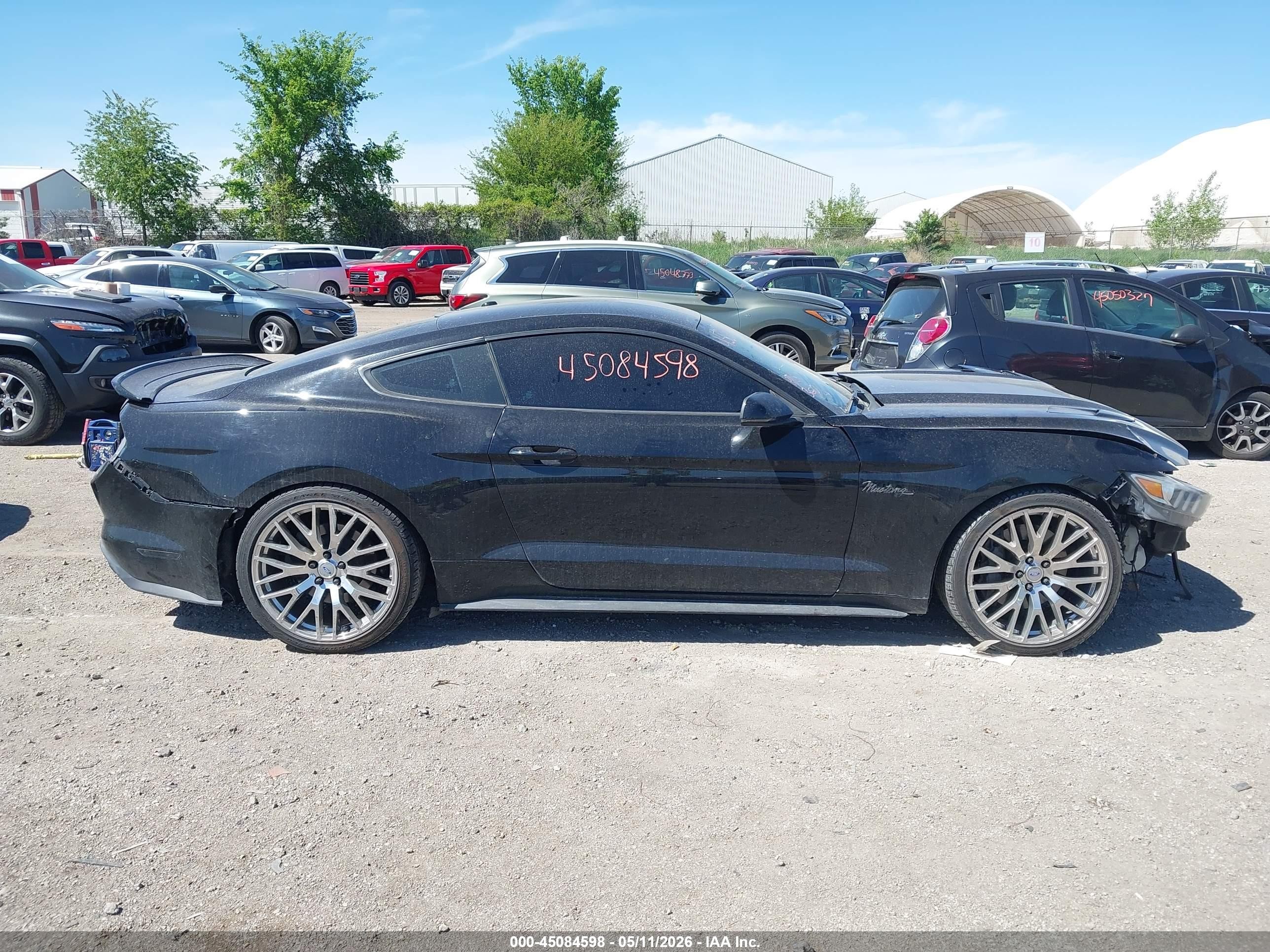 2015 Ford Mustang Gt Premium Black vin: 1FA6P8CF3F5370140