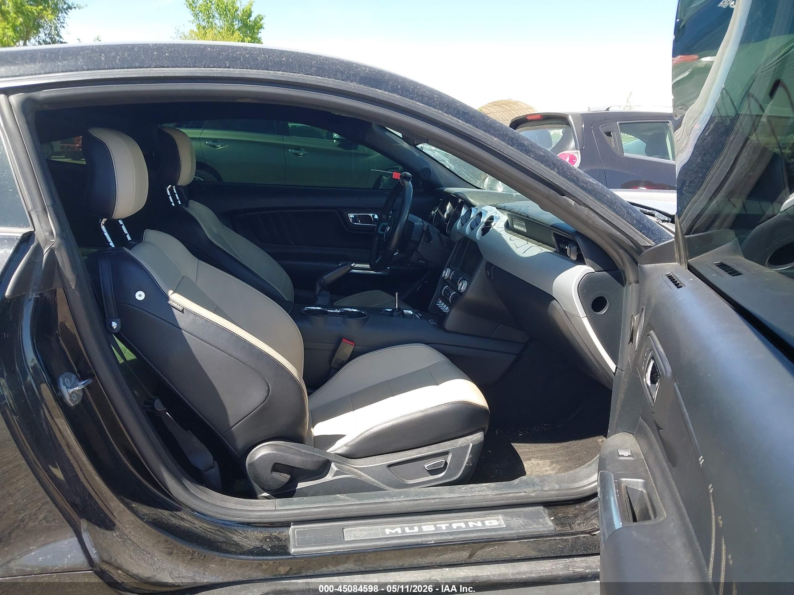 2015 Ford Mustang Gt Premium Black vin: 1FA6P8CF3F5370140