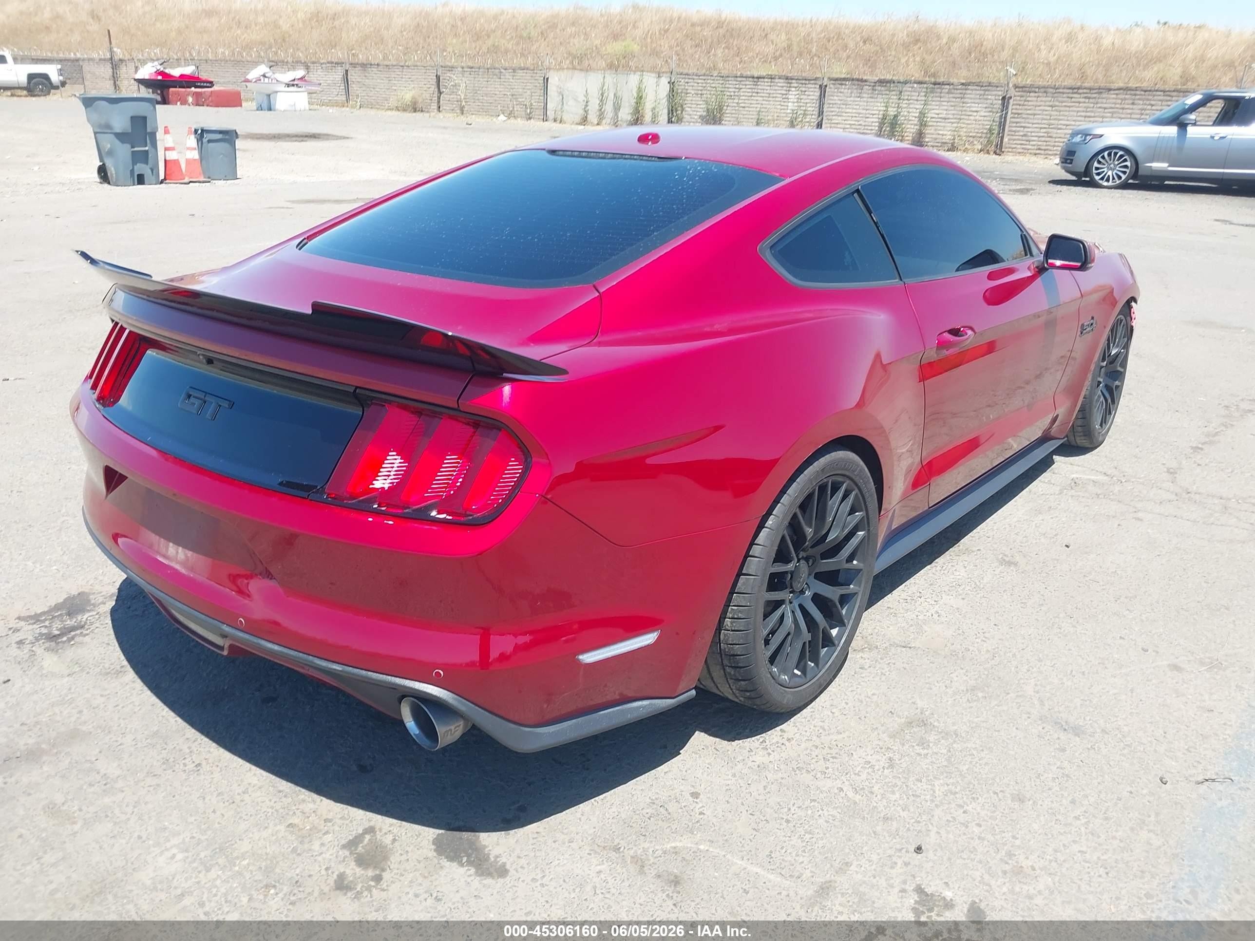 2015 Ford Mustang Gt Premium Red vin: 1FA6P8CF3F5376911