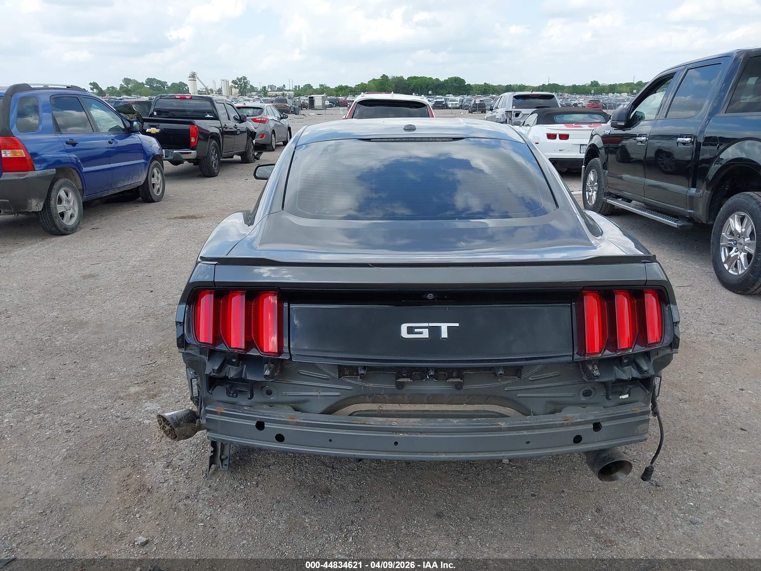 2015 Ford Mustang Gt Premium Серый vin: 1FA6P8CF3F5384927