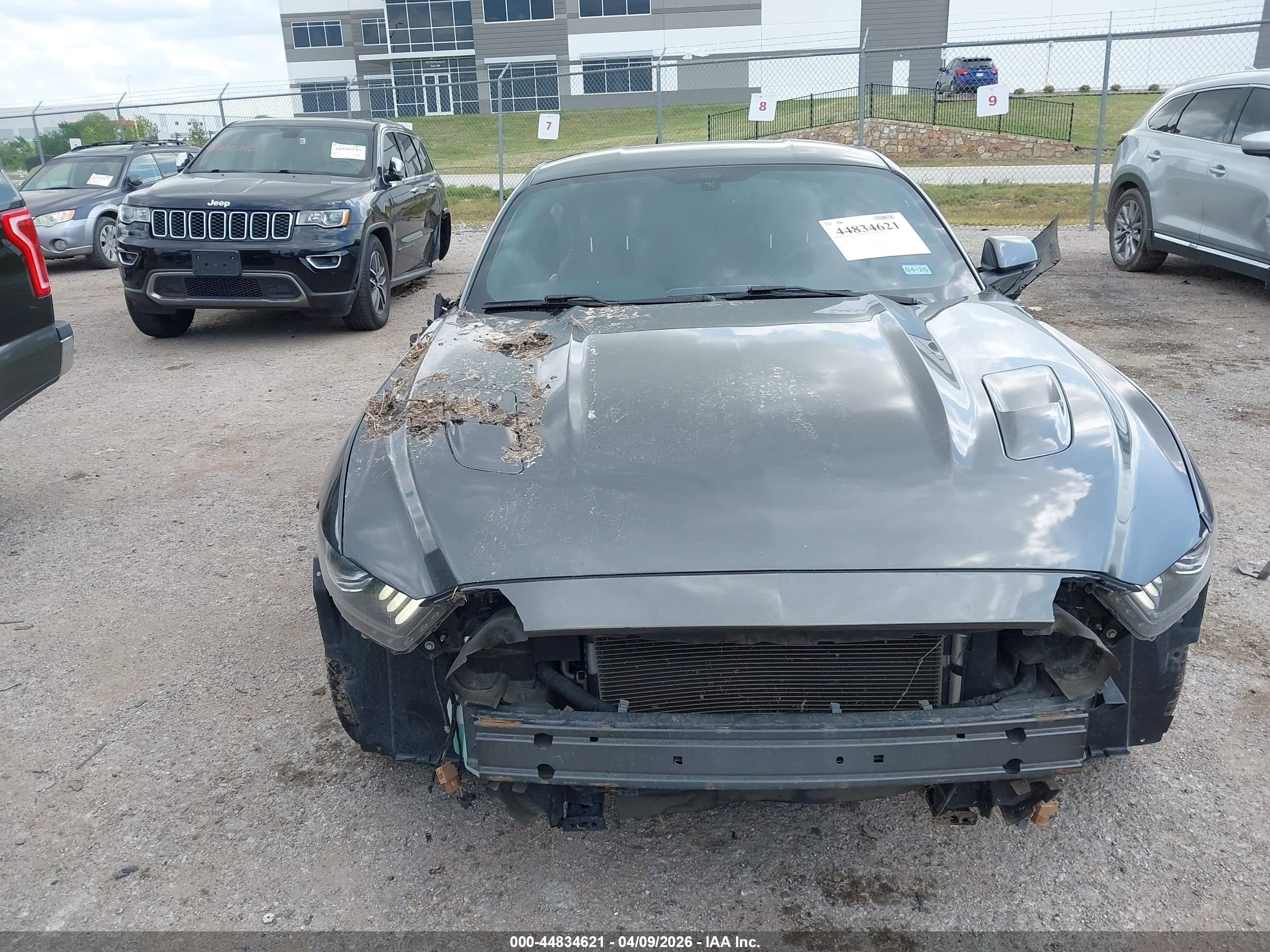 2015 Ford Mustang Gt Premium Серый vin: 1FA6P8CF3F5384927