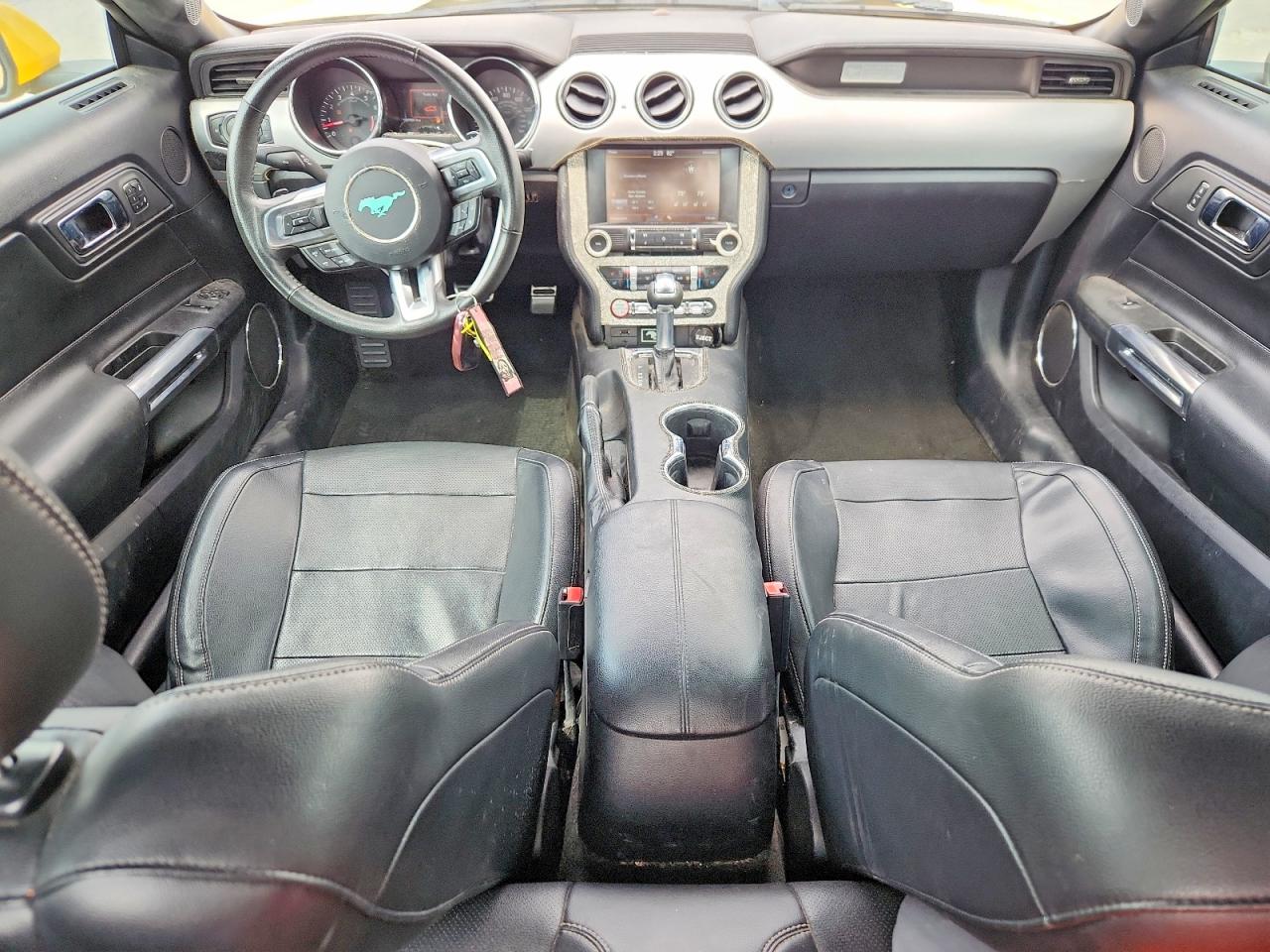 2015 Ford Mustang Gt Yellow vin: 1FA6P8CF3F5396270