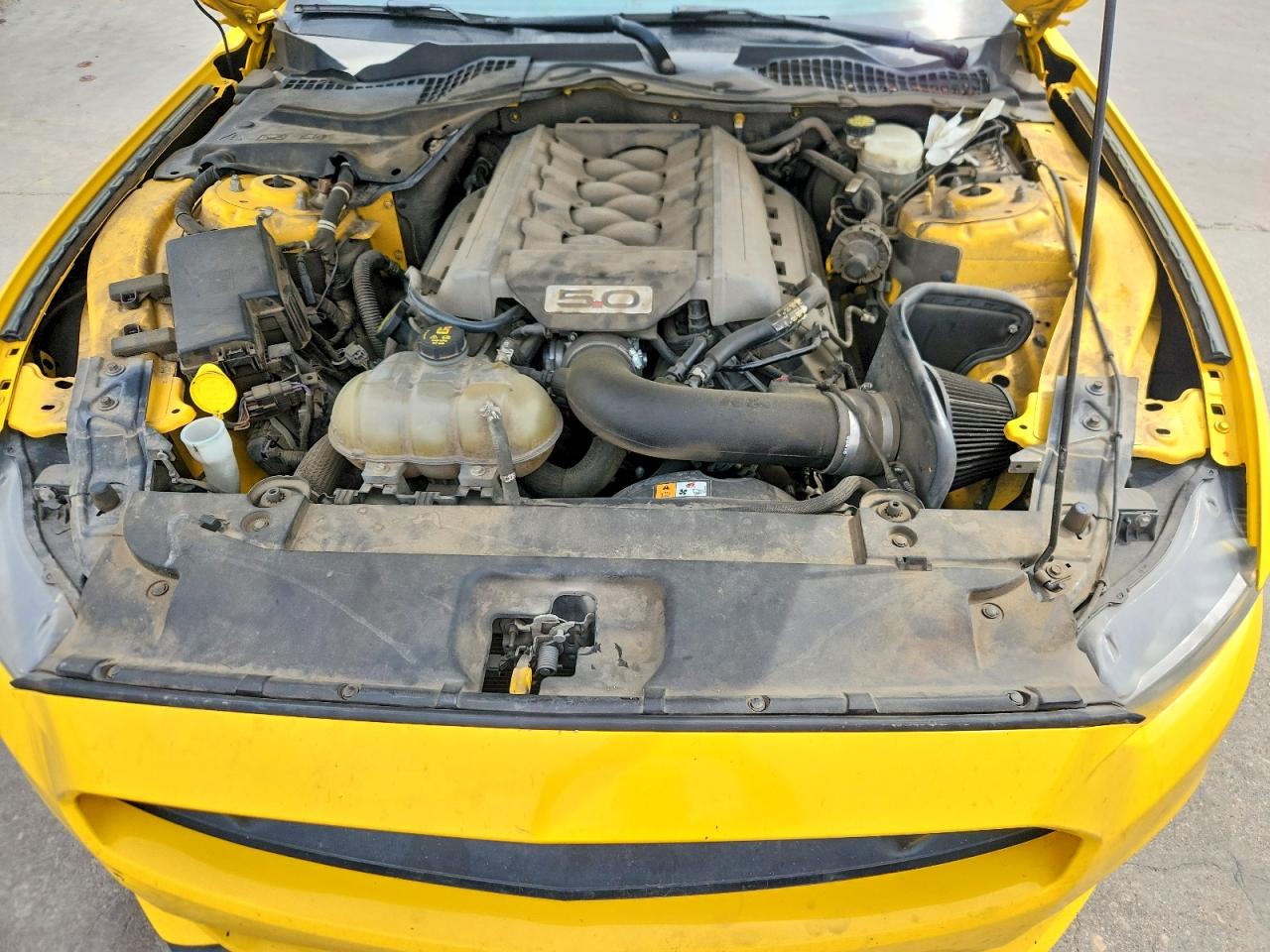 2015 Ford Mustang Gt Yellow vin: 1FA6P8CF3F5396270