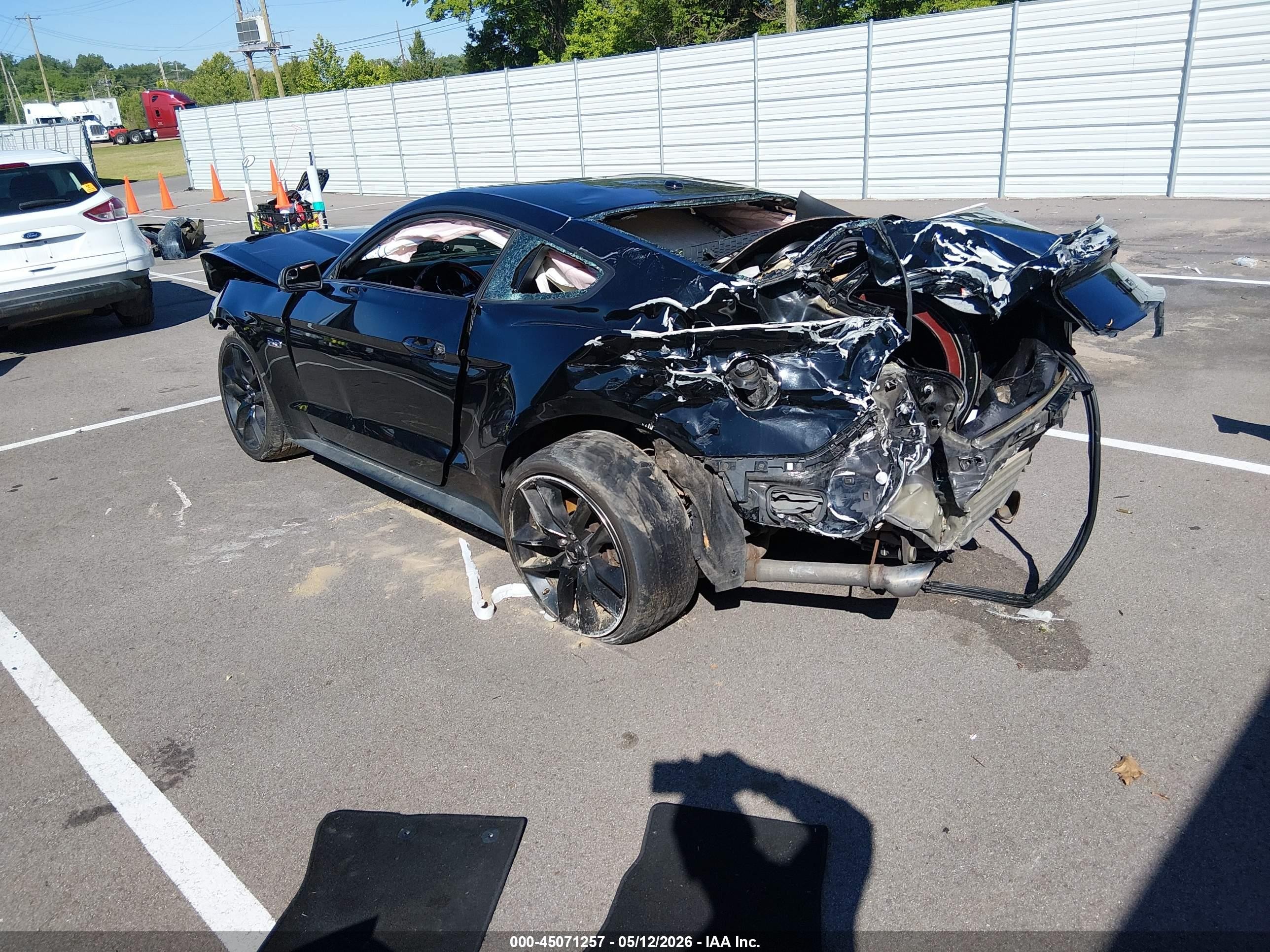 2015 Ford Mustang Gt Premium Black vin: 1FA6P8CF3F5407848