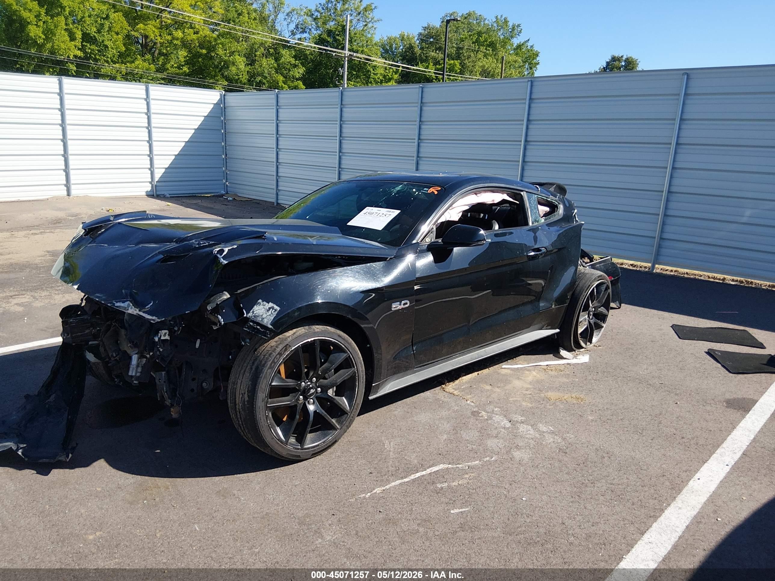 2015 Ford Mustang Gt Premium Black vin: 1FA6P8CF3F5407848