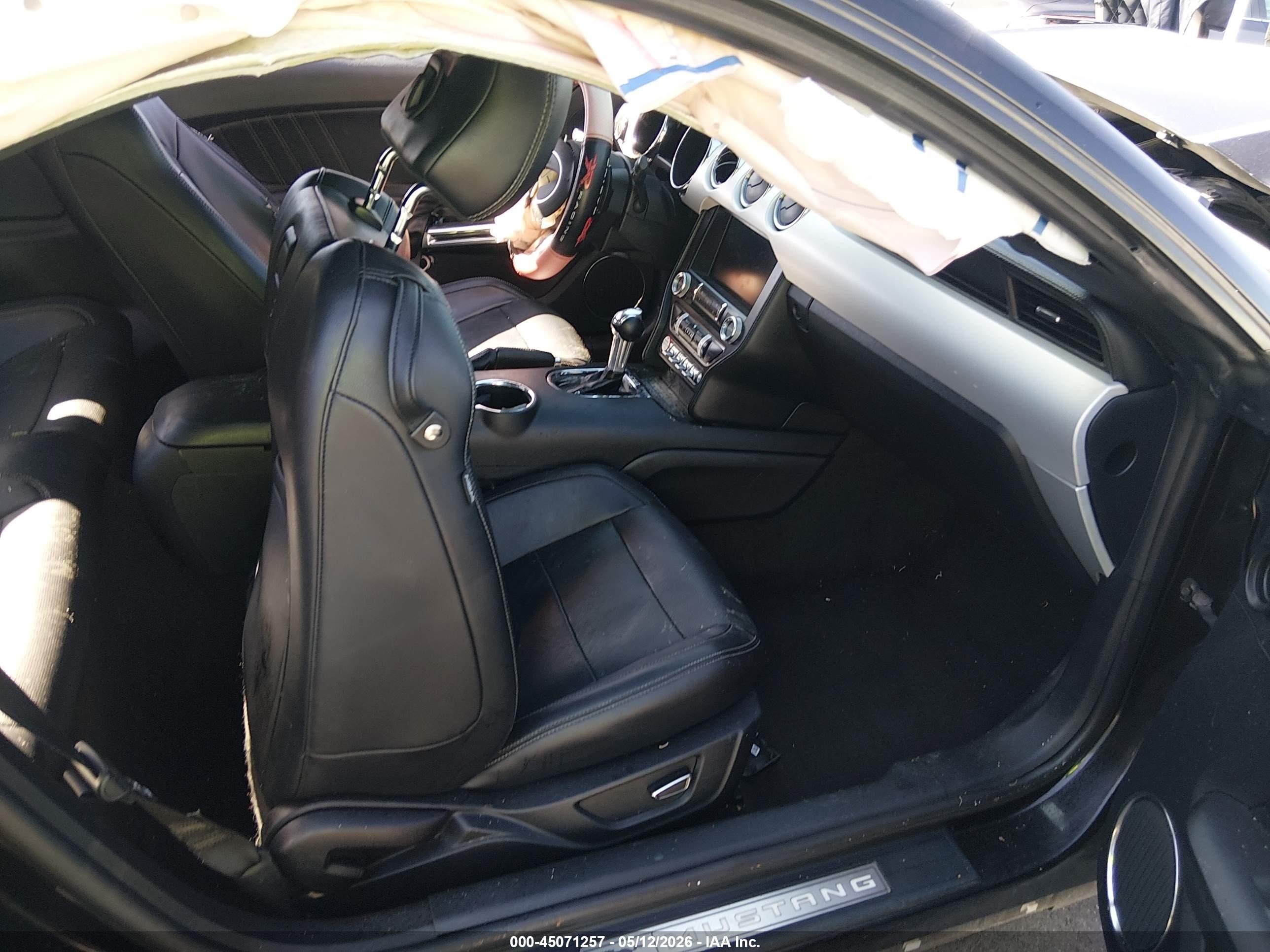 2015 Ford Mustang Gt Premium Black vin: 1FA6P8CF3F5407848