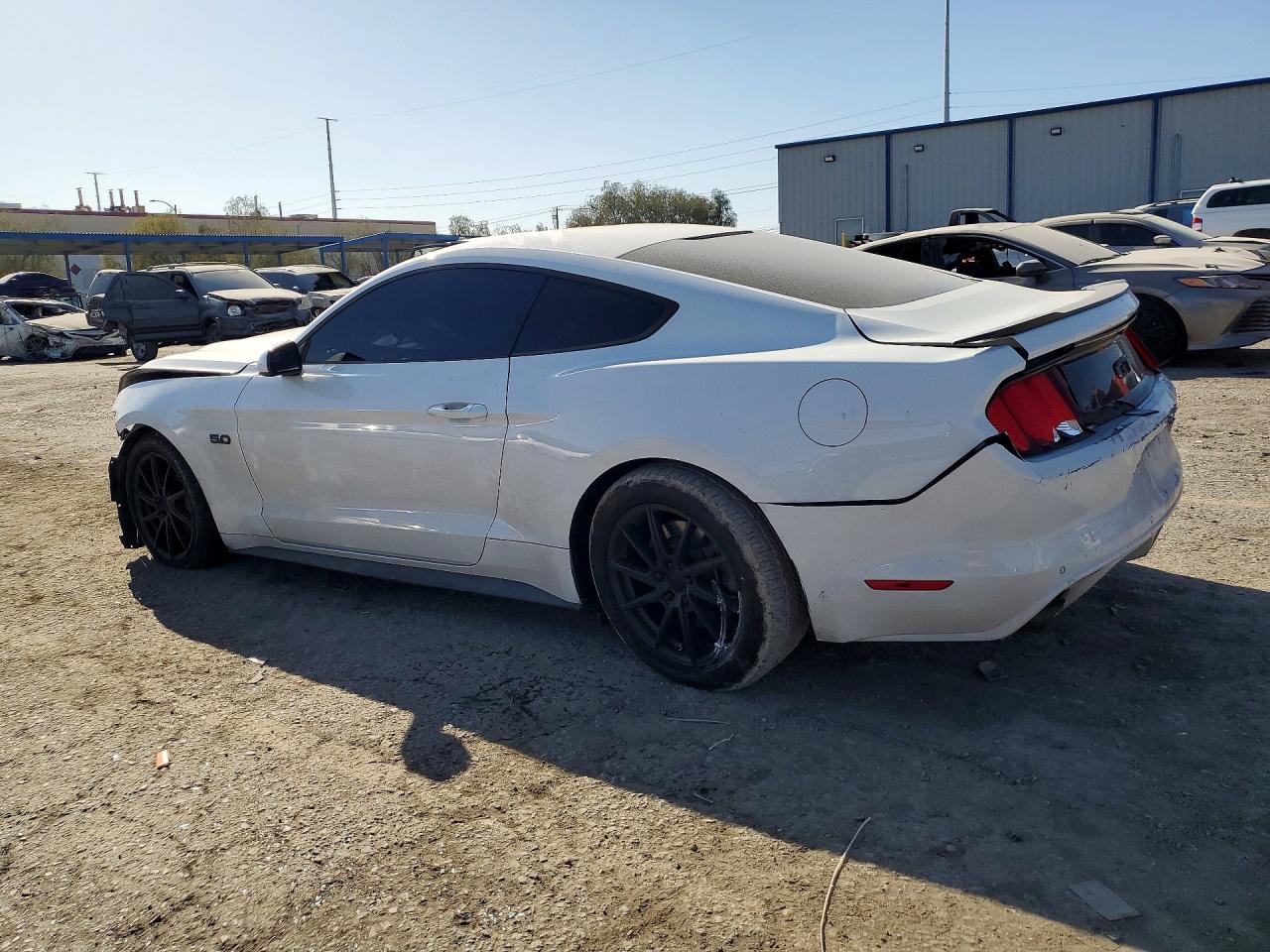 2016 Ford Mustang Gt White vin: 1FA6P8CF3G5256964