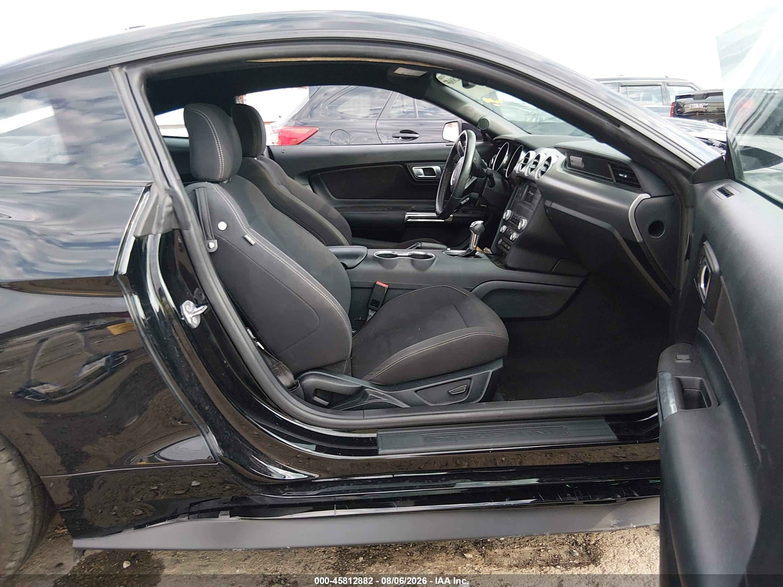 2021 Ford Mustang Gt Fastback Черный vin: 1FA6P8CF3M5146539