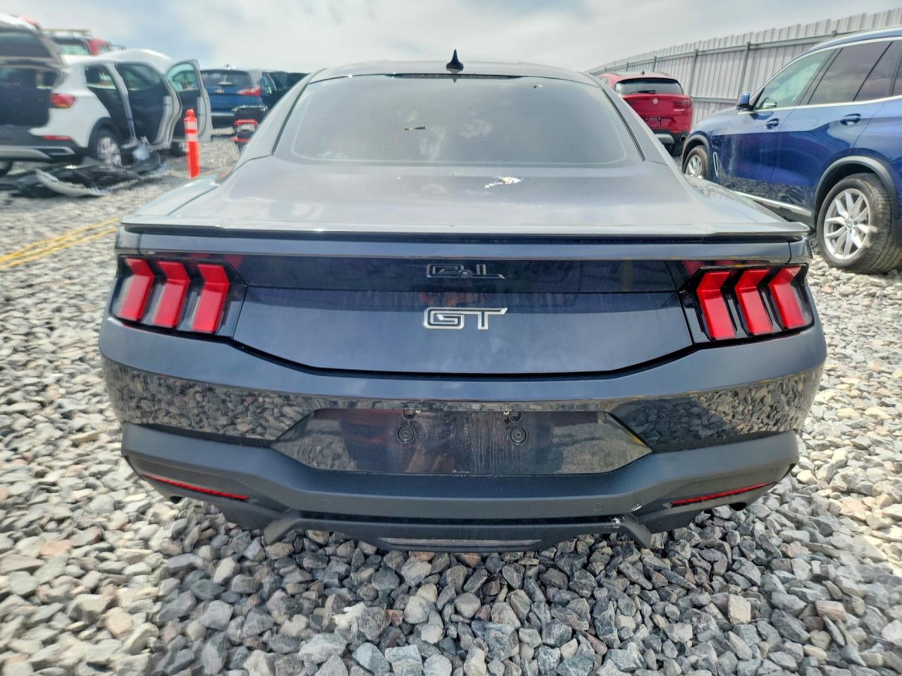 2024 Ford Mustang Gt Серый vin: 1FA6P8CF3R5401164