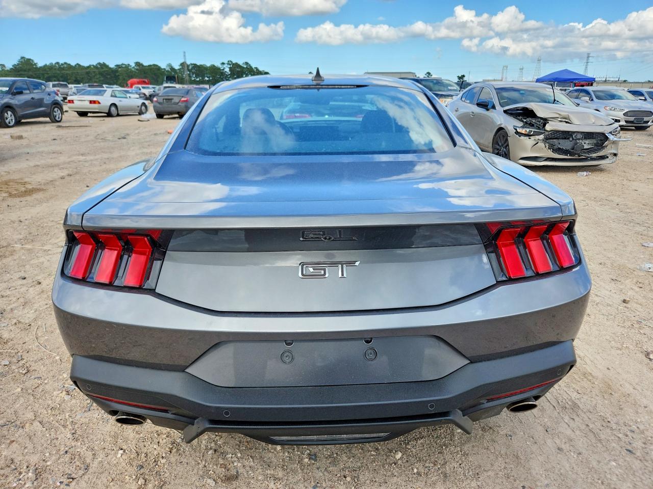 2026 Ford Mustang Gt Серый vin: 1FA6P8CF3T5406680