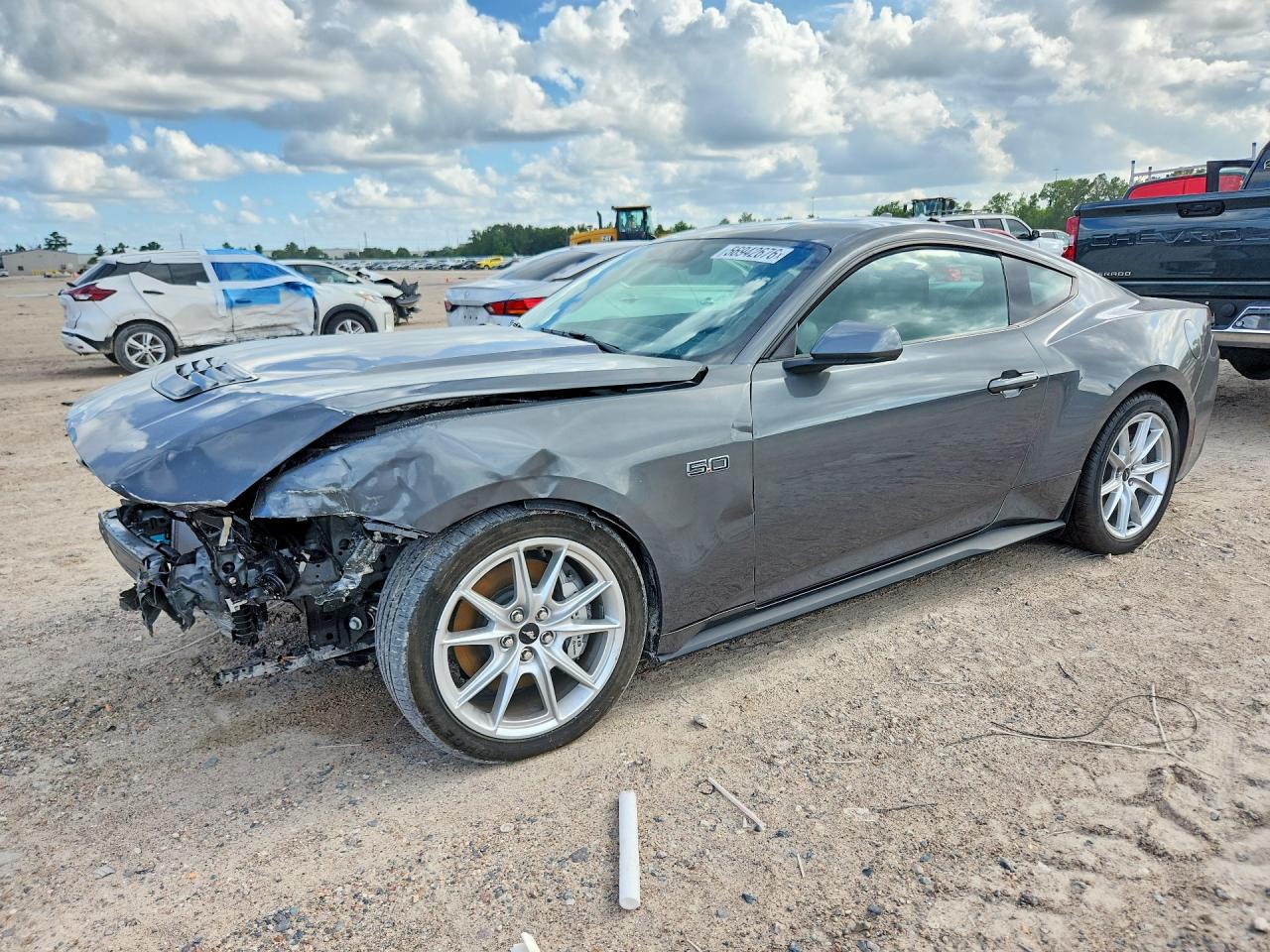 2026 Ford Mustang Gt Серый vin: 1FA6P8CF3T5406680