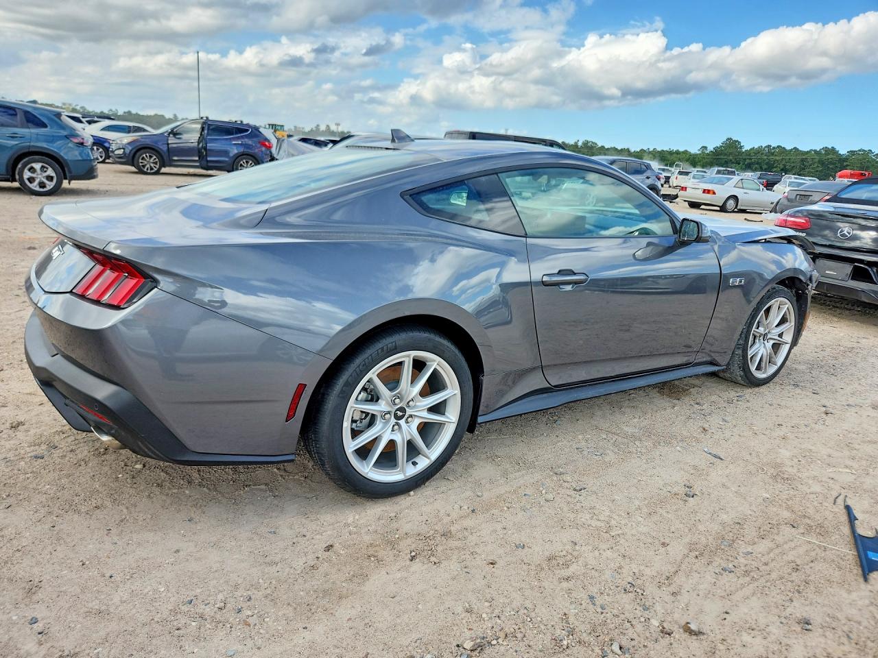 2026 Ford Mustang Gt Серый vin: 1FA6P8CF3T5406680