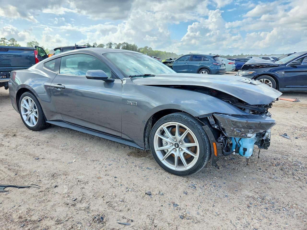 2026 Ford Mustang Gt Серый vin: 1FA6P8CF3T5406680