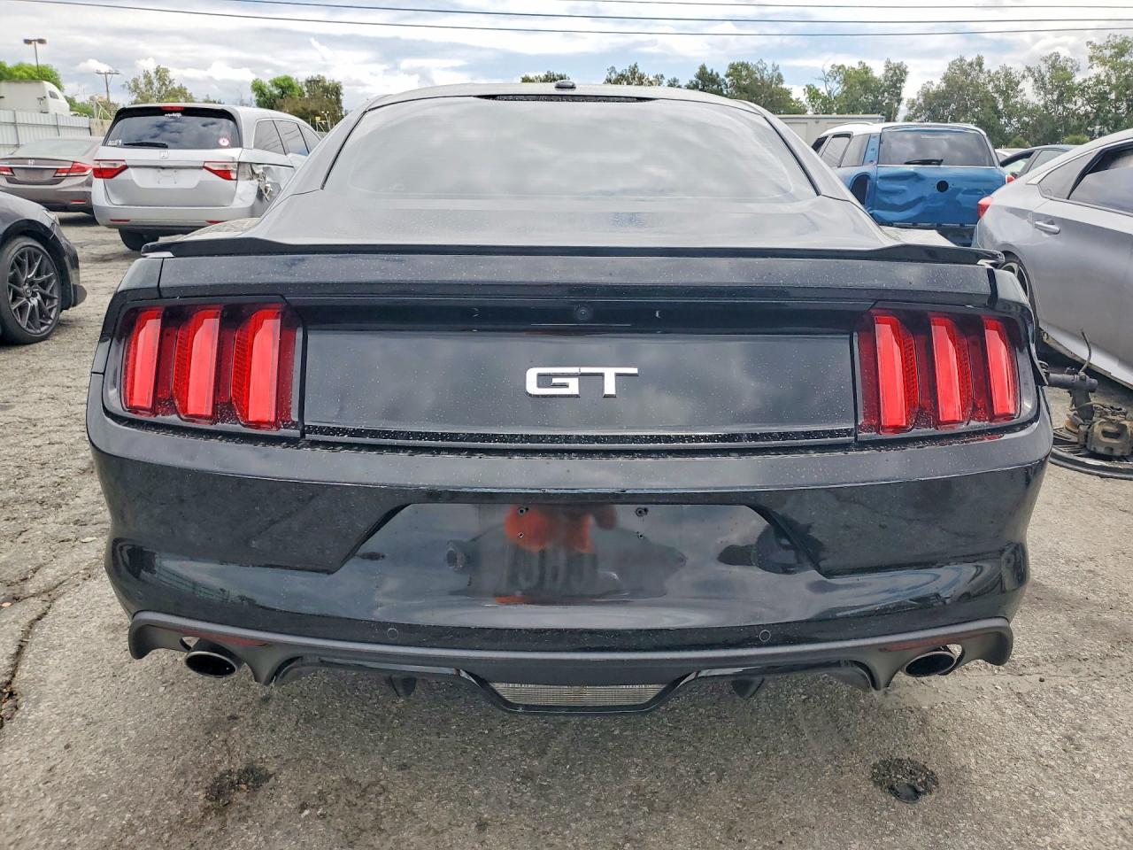 2015 Ford Mustang Gt Black vin: 1FA6P8CF4F5314689