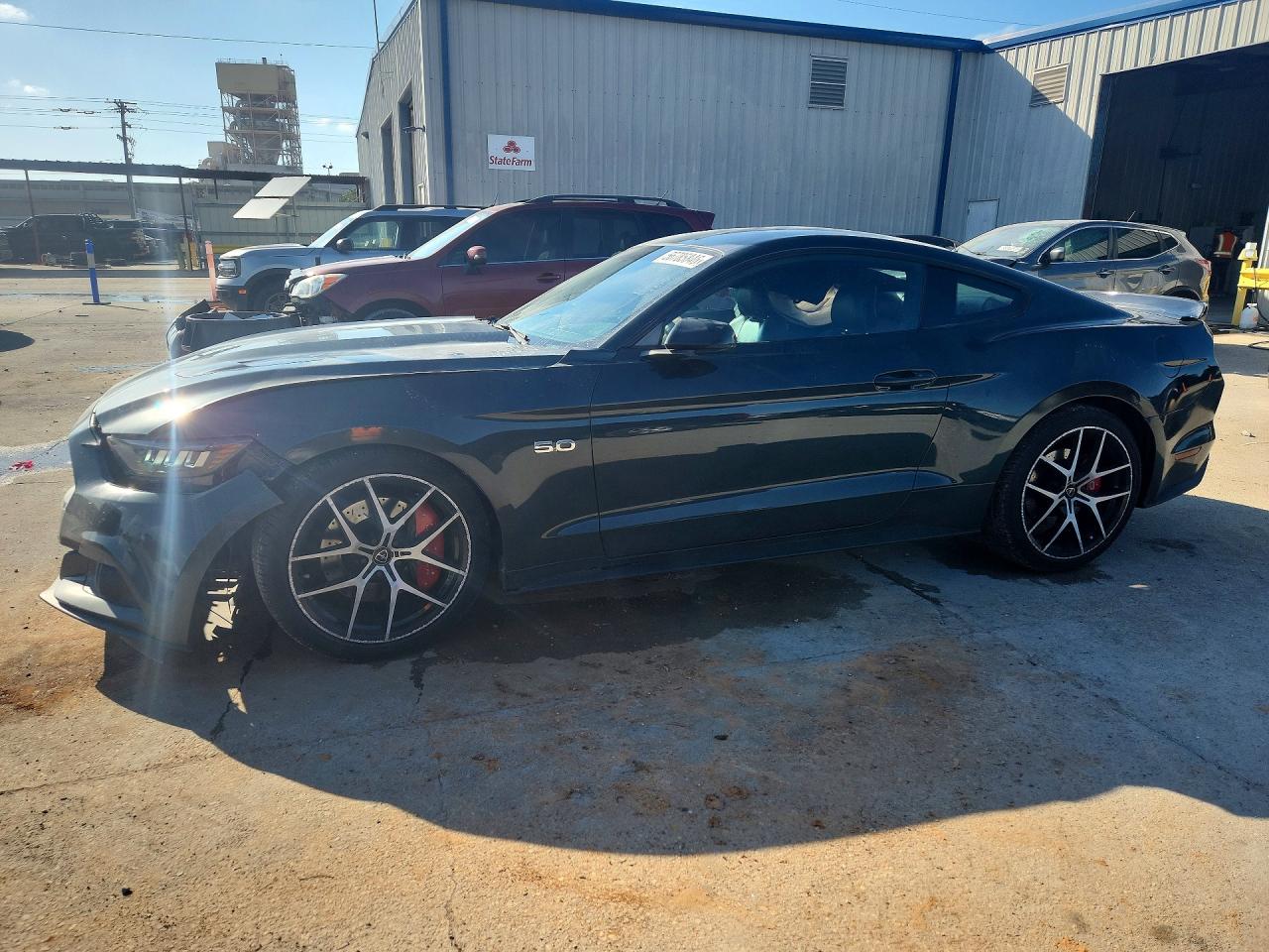 2015 Ford Mustang Gt Gray vin: 1FA6P8CF4F5315874