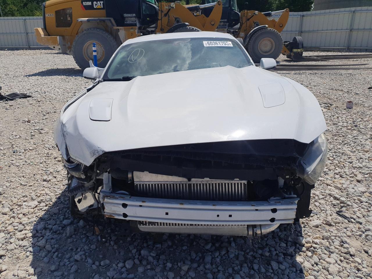 2015 Ford Mustang Gt White vin: 1FA6P8CF4F5320881