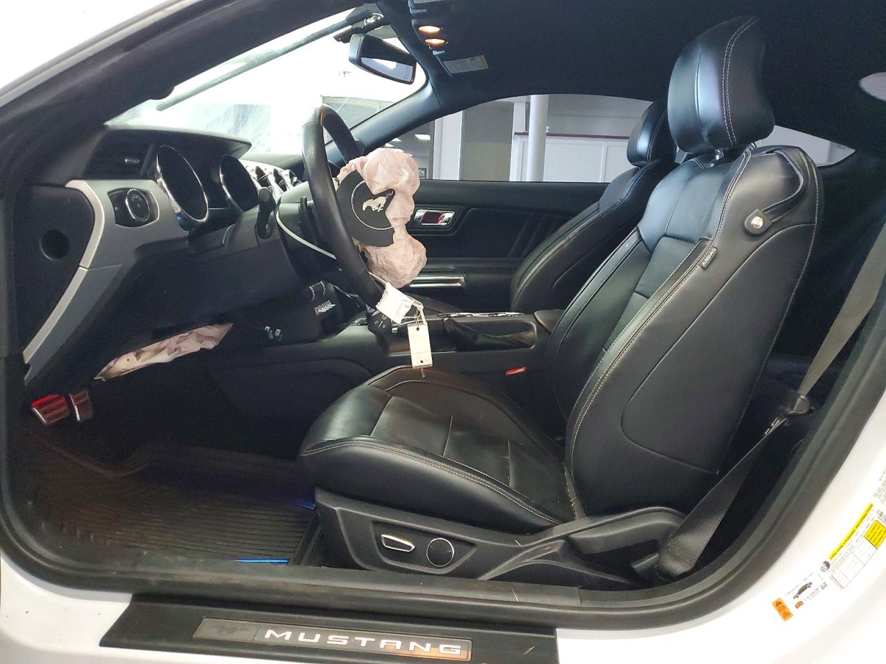 2015 Ford Mustang Gt White vin: 1FA6P8CF4F5341312