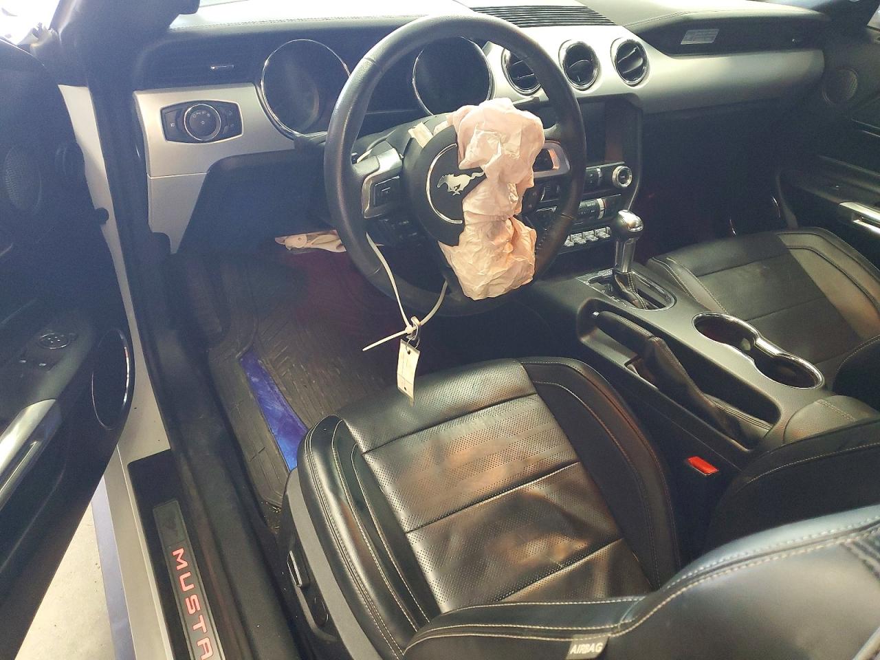 2015 Ford Mustang Gt White vin: 1FA6P8CF4F5341312