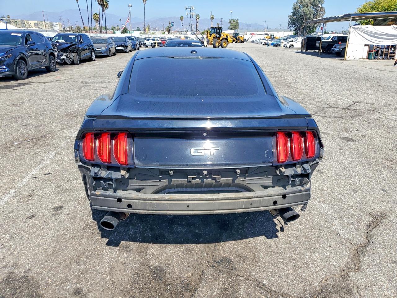2015 Ford Mustang Gt Черный vin: 1FA6P8CF4F5343173
