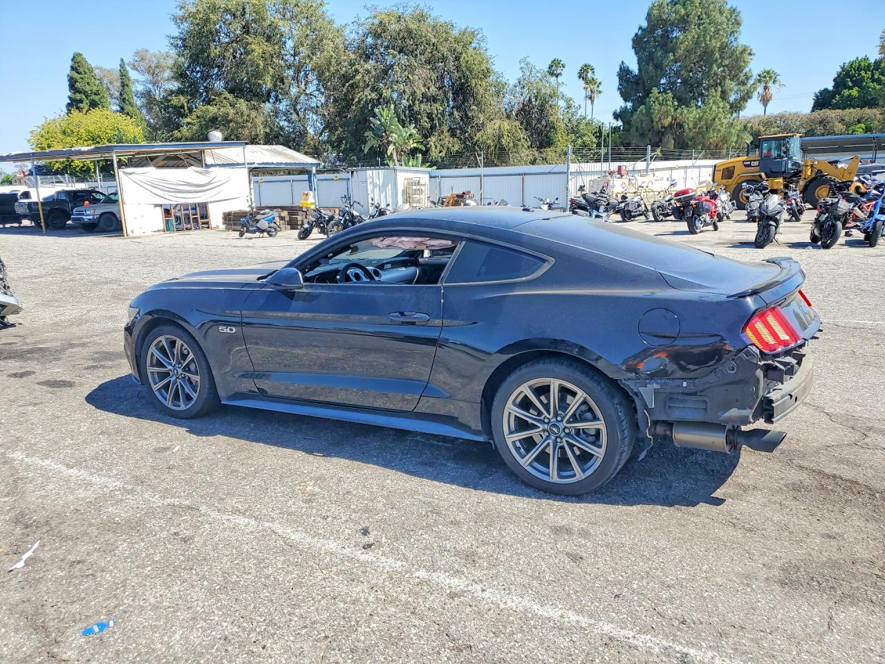 2015 Ford Mustang Gt Черный vin: 1FA6P8CF4F5343173