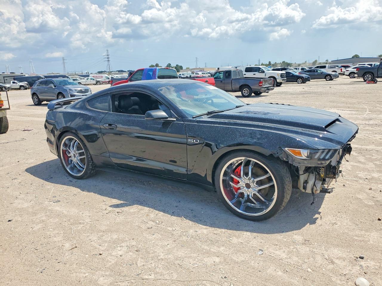 2015 Ford Mustang Gt Black vin: 1FA6P8CF4F5399873