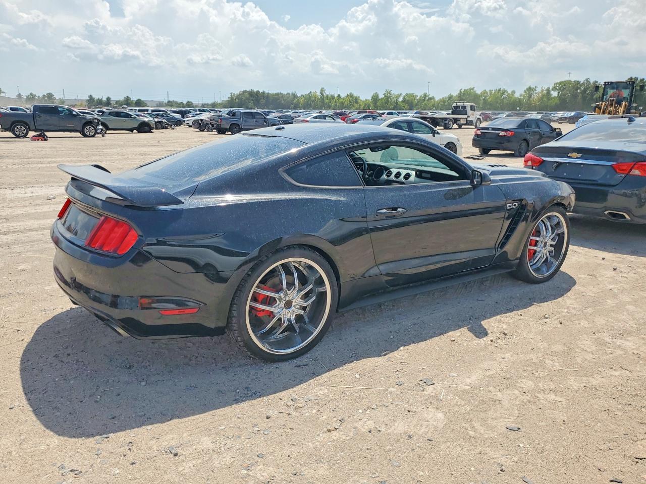 2015 Ford Mustang Gt Black vin: 1FA6P8CF4F5399873