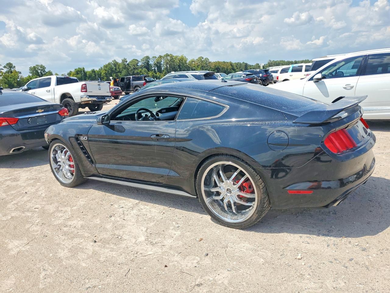2015 Ford Mustang Gt Black vin: 1FA6P8CF4F5399873