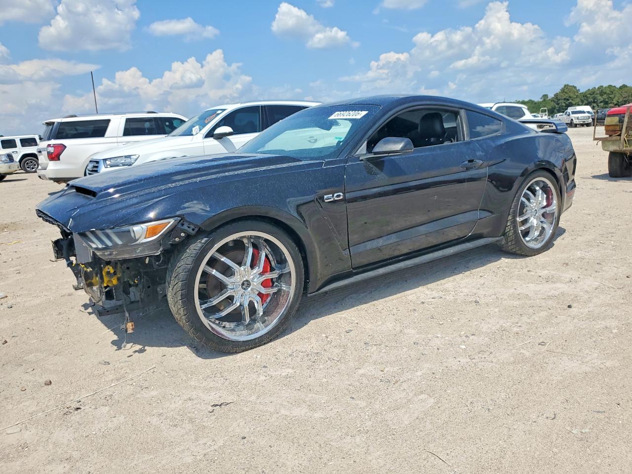2015 Ford Mustang Gt Black vin: 1FA6P8CF4F5399873