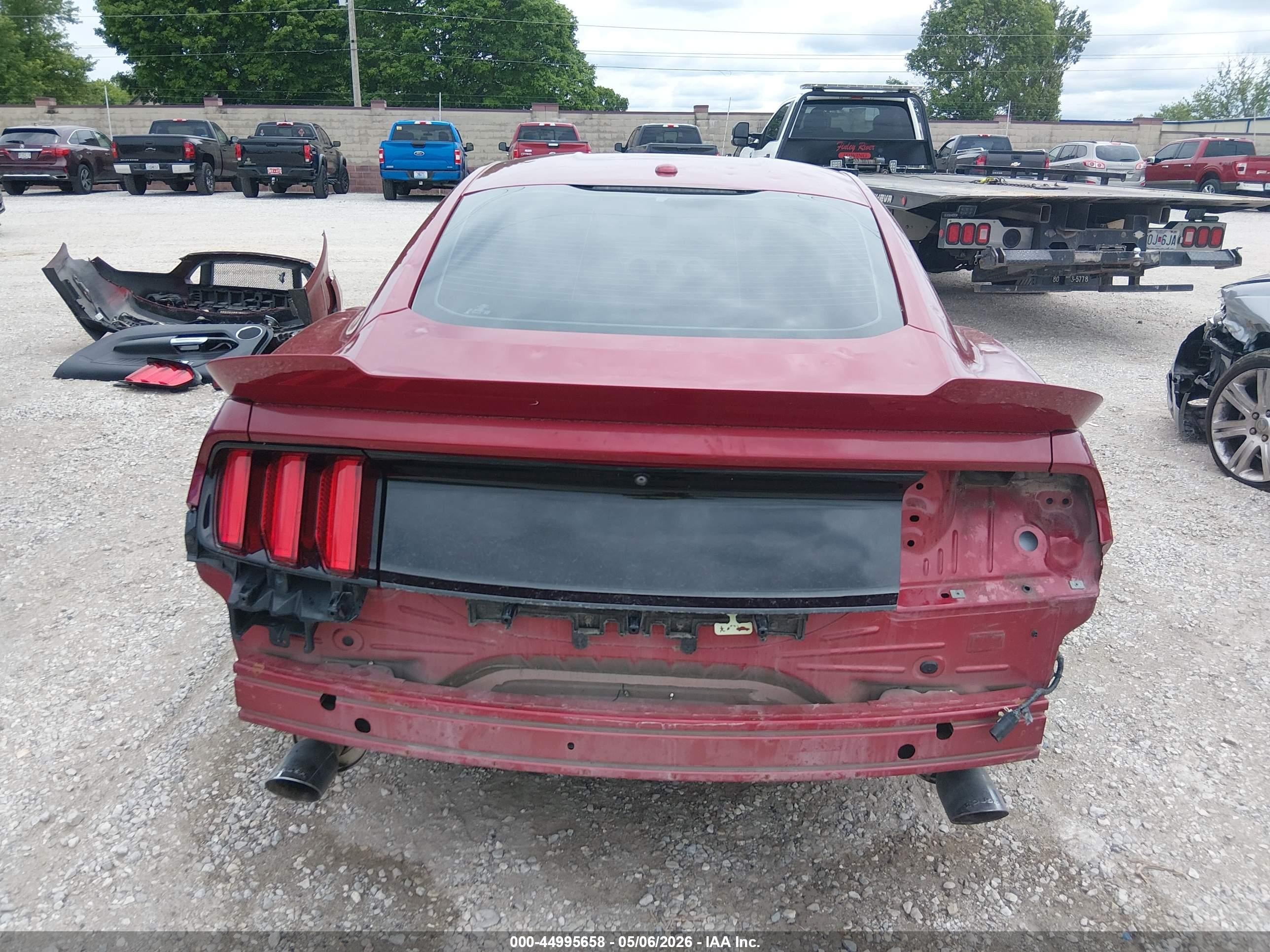 2015 Ford Mustang Gt Premium Red vin: 1FA6P8CF4F5425338