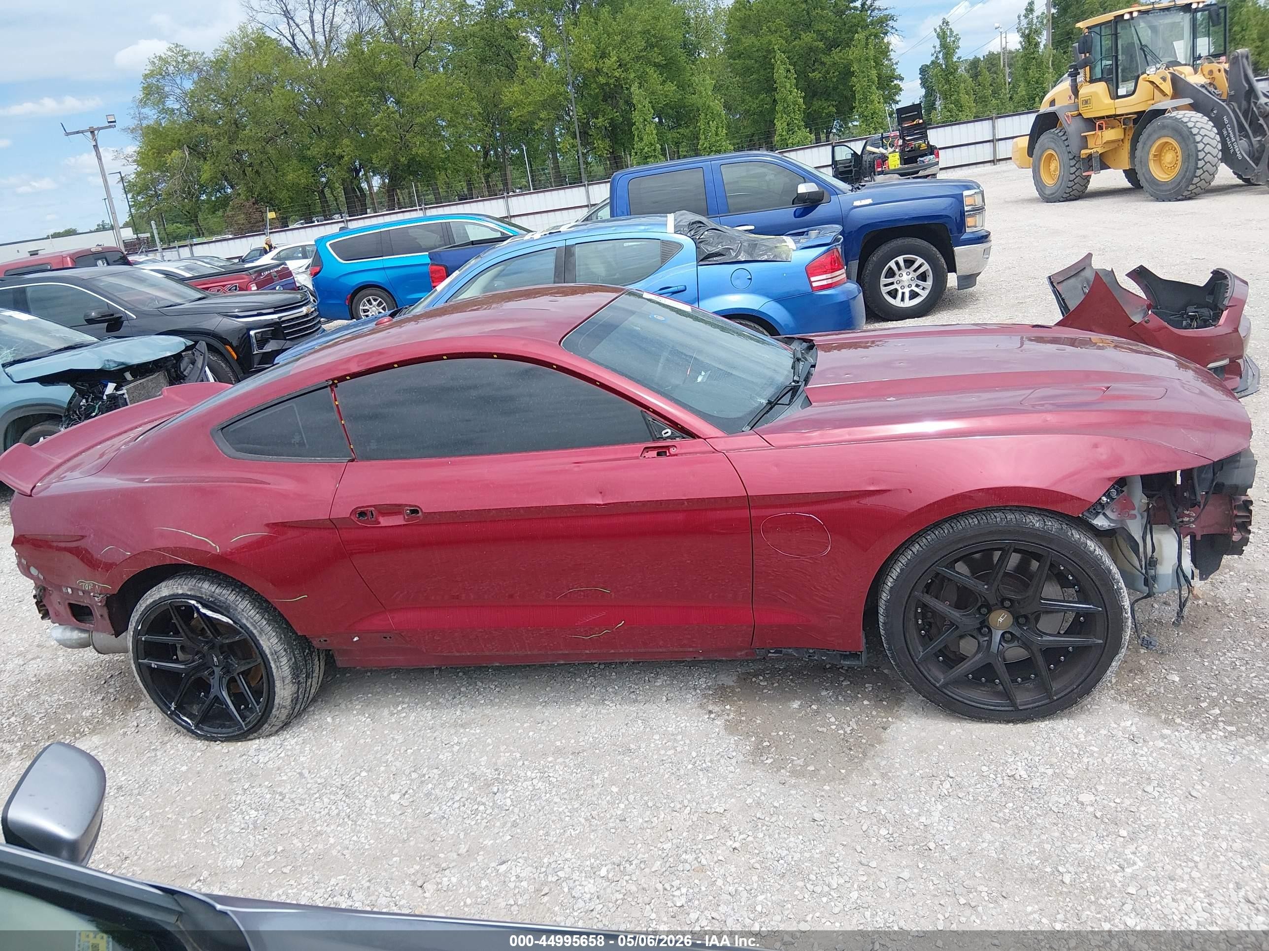 2015 Ford Mustang Gt Premium Red vin: 1FA6P8CF4F5425338