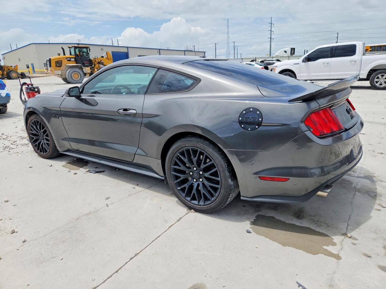 2016 Ford Mustang Gt Gray vin: 1FA6P8CF4G5206137