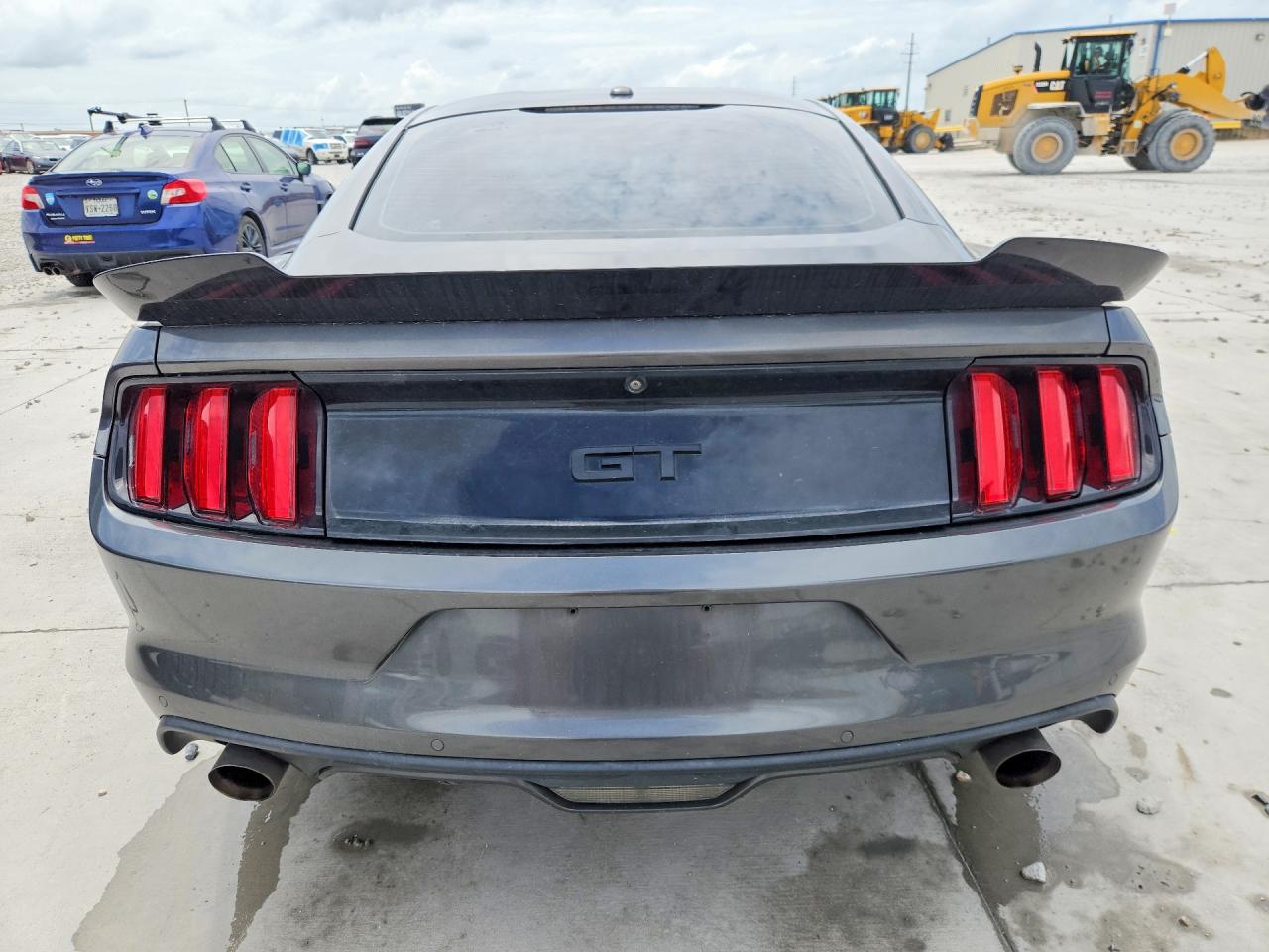 2016 Ford Mustang Gt Gray vin: 1FA6P8CF4G5206137