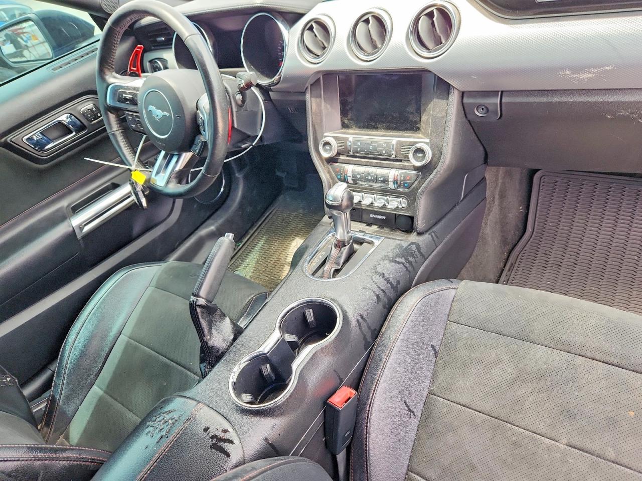 2017 Ford Mustang Gt Синий vin: 1FA6P8CF4H5211050