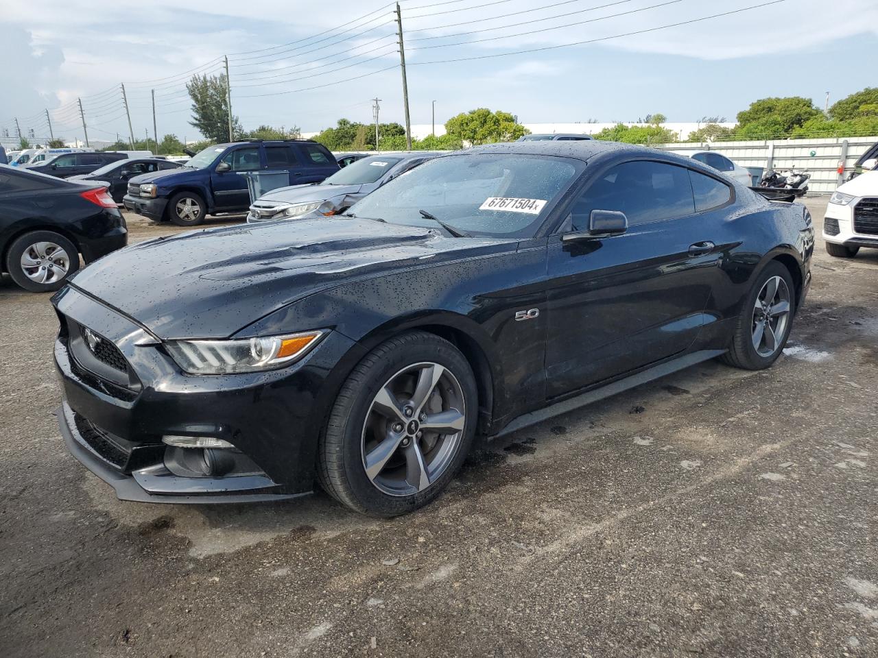 Price & History 2017 Ford Mustang Gt 5.0l 8 vin: 1FA6P8CF4H5289666